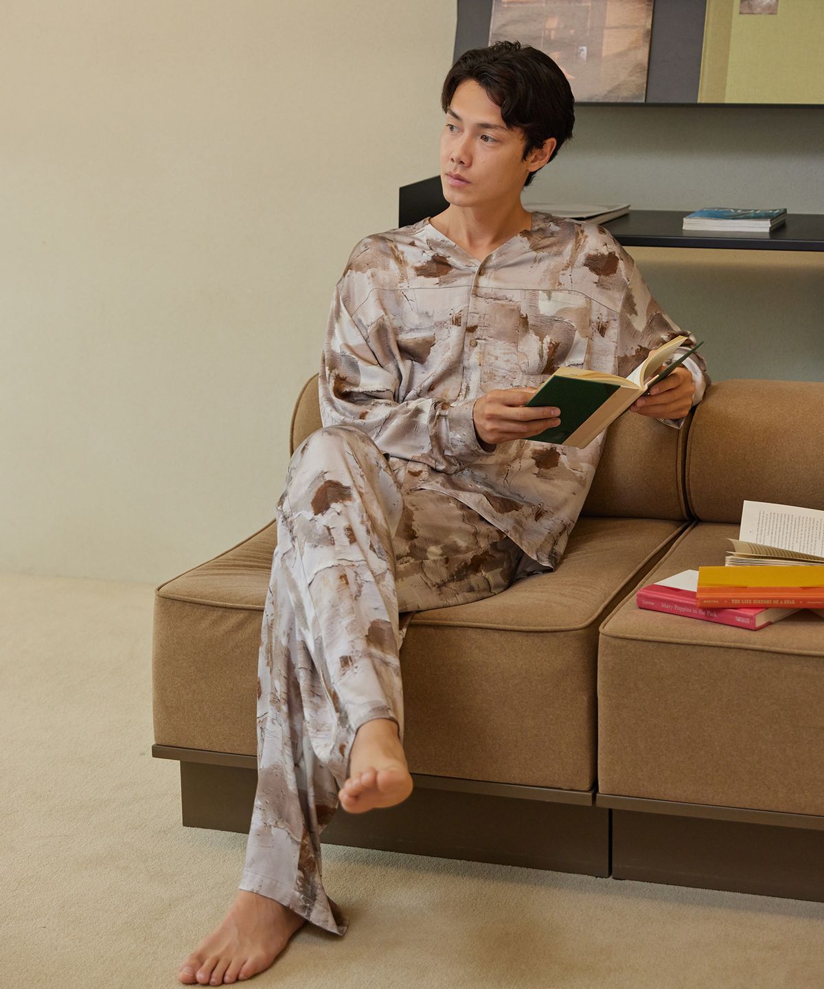 아템포(ATEMPO) COZY PAJAMA SET_art wall
