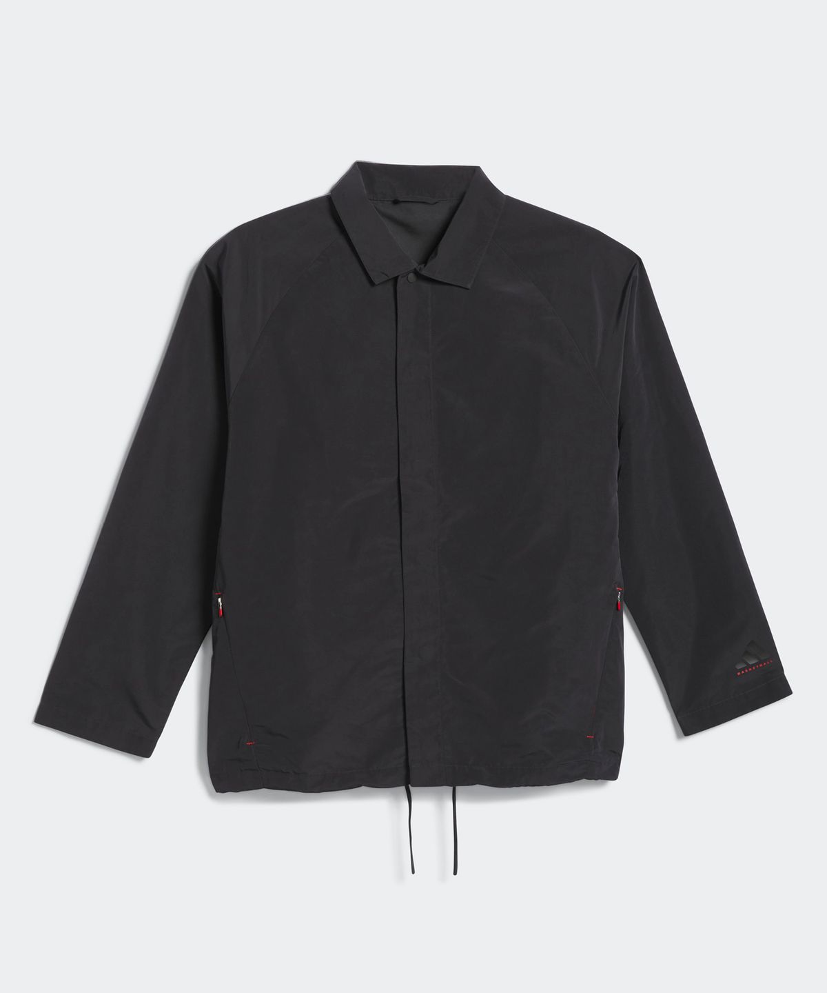 아디다스(ADIDAS) 바스켓볼 코치 자켓 - 블랙 / IW5641