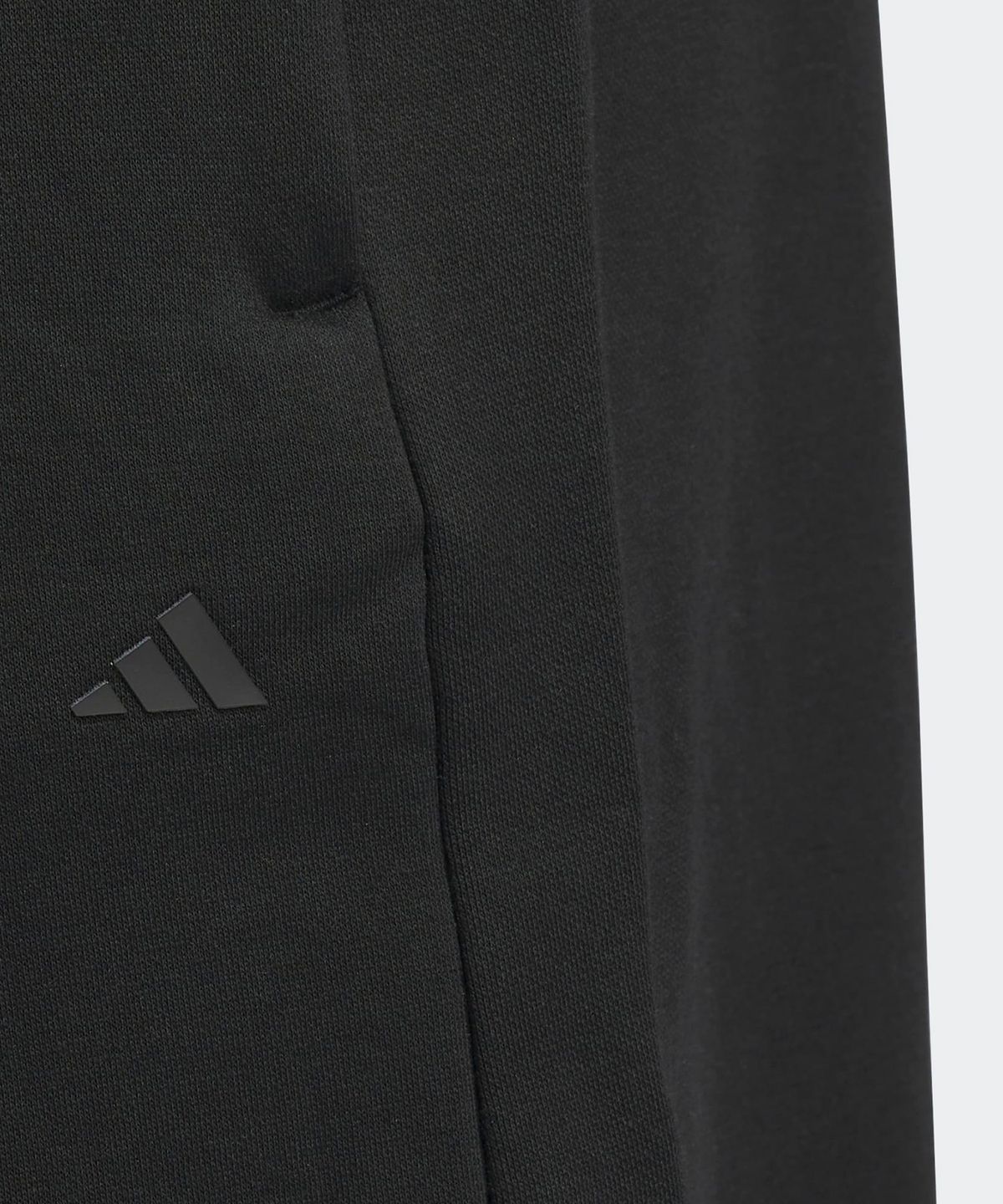 아디다스(ADIDAS) 바스켓볼 플리스 조거 - 블랙 / IZ4908