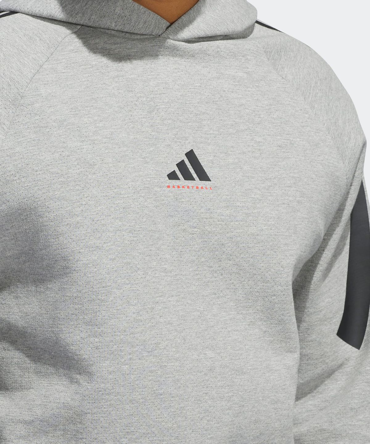 아디다스(ADIDAS) 바스켓볼 스페이서 후디 - 그레이 / JD7466