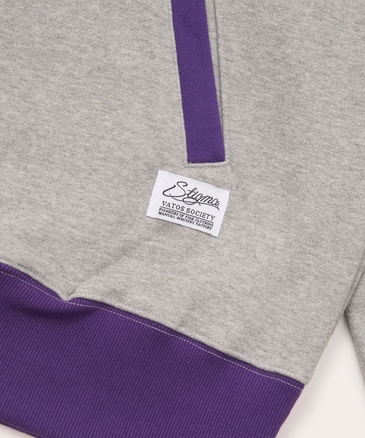 스티그마(STIGMA) Capital S Oversized Crewneck Melange