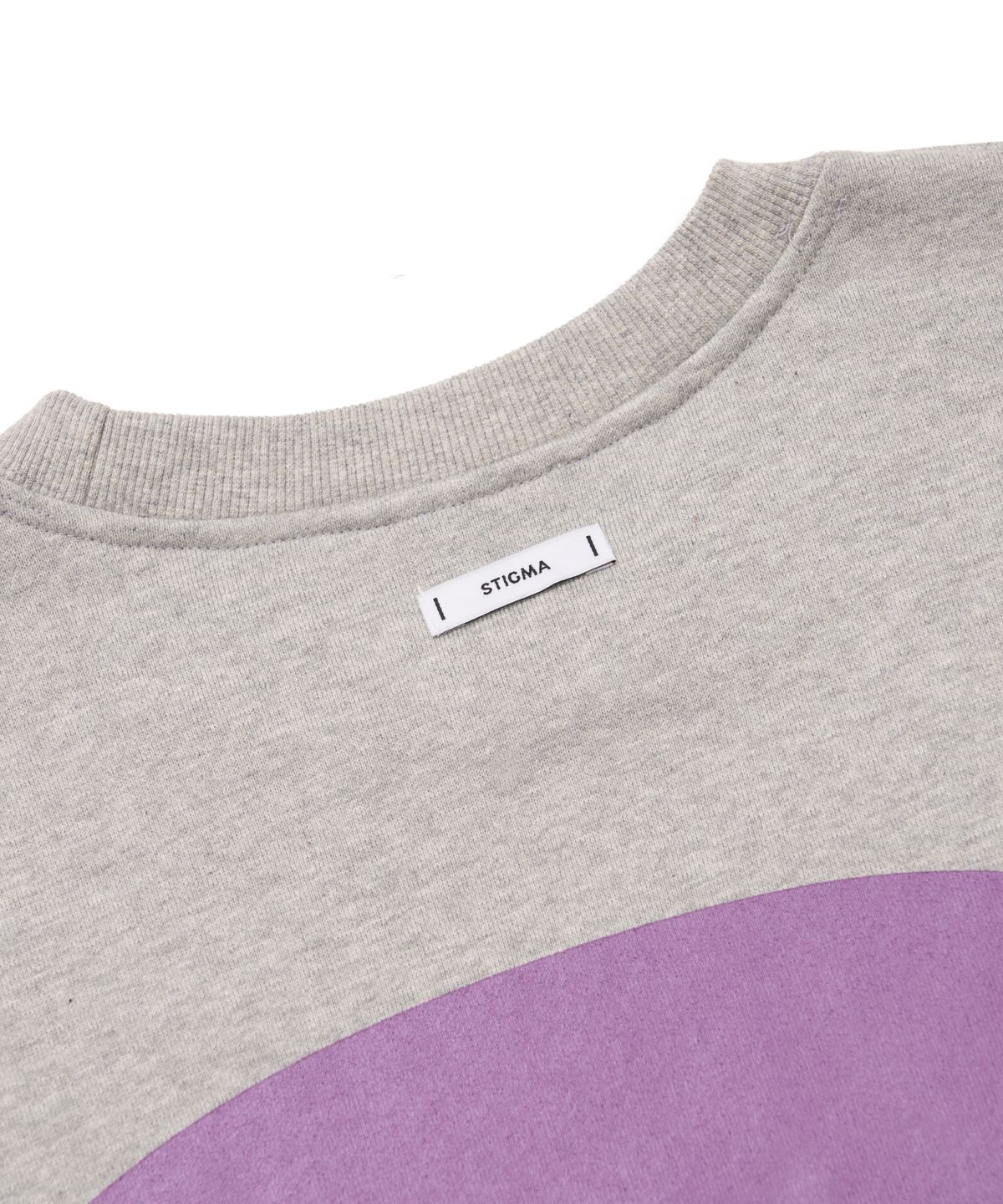 스티그마(STIGMA) Capital S Oversized Crewneck Melange