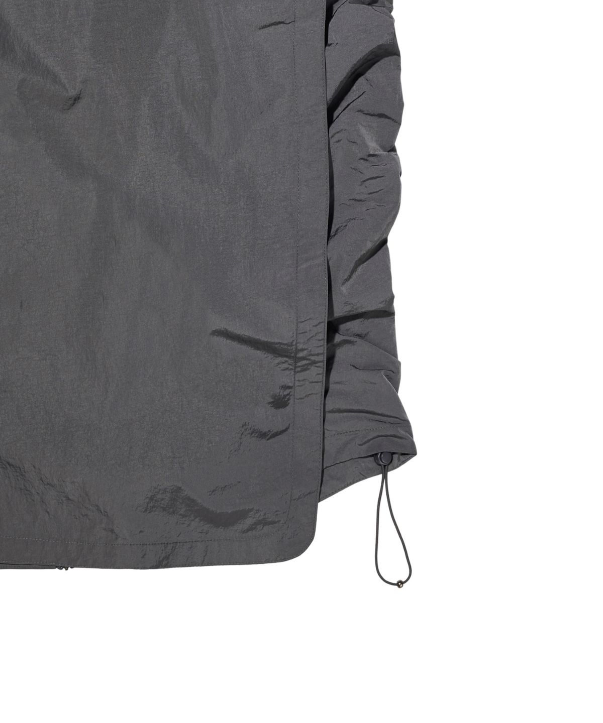 록히드마틴(LOCKHEED MARTIN) WRAPPED MIDI SKIRT (CHARCOAL)