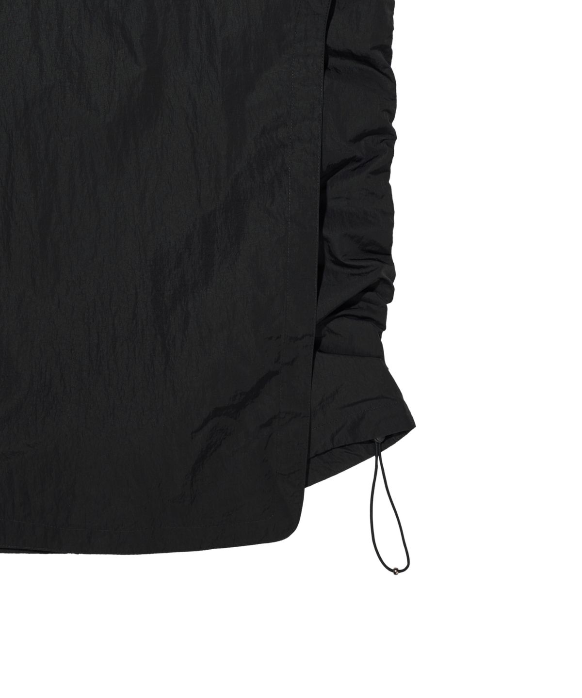 록히드마틴(LOCKHEED MARTIN) WRAPPED MIDI SKIRT (BLACK)