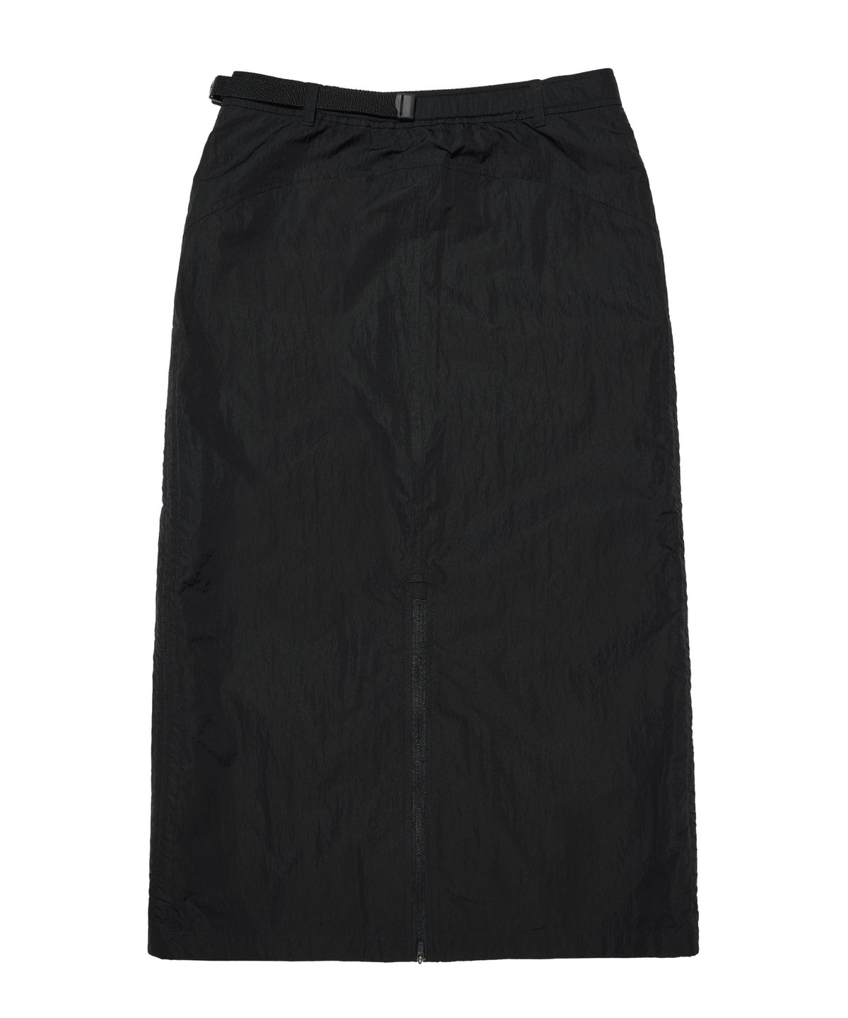 록히드마틴(LOCKHEED MARTIN) WRAPPED MIDI SKIRT (BLACK)