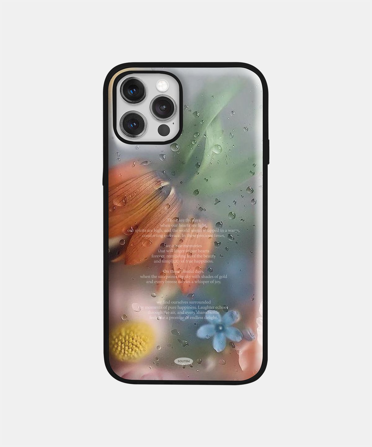 소유템(SOUTEM) Drizzling Flower Phone Case_Epoxy