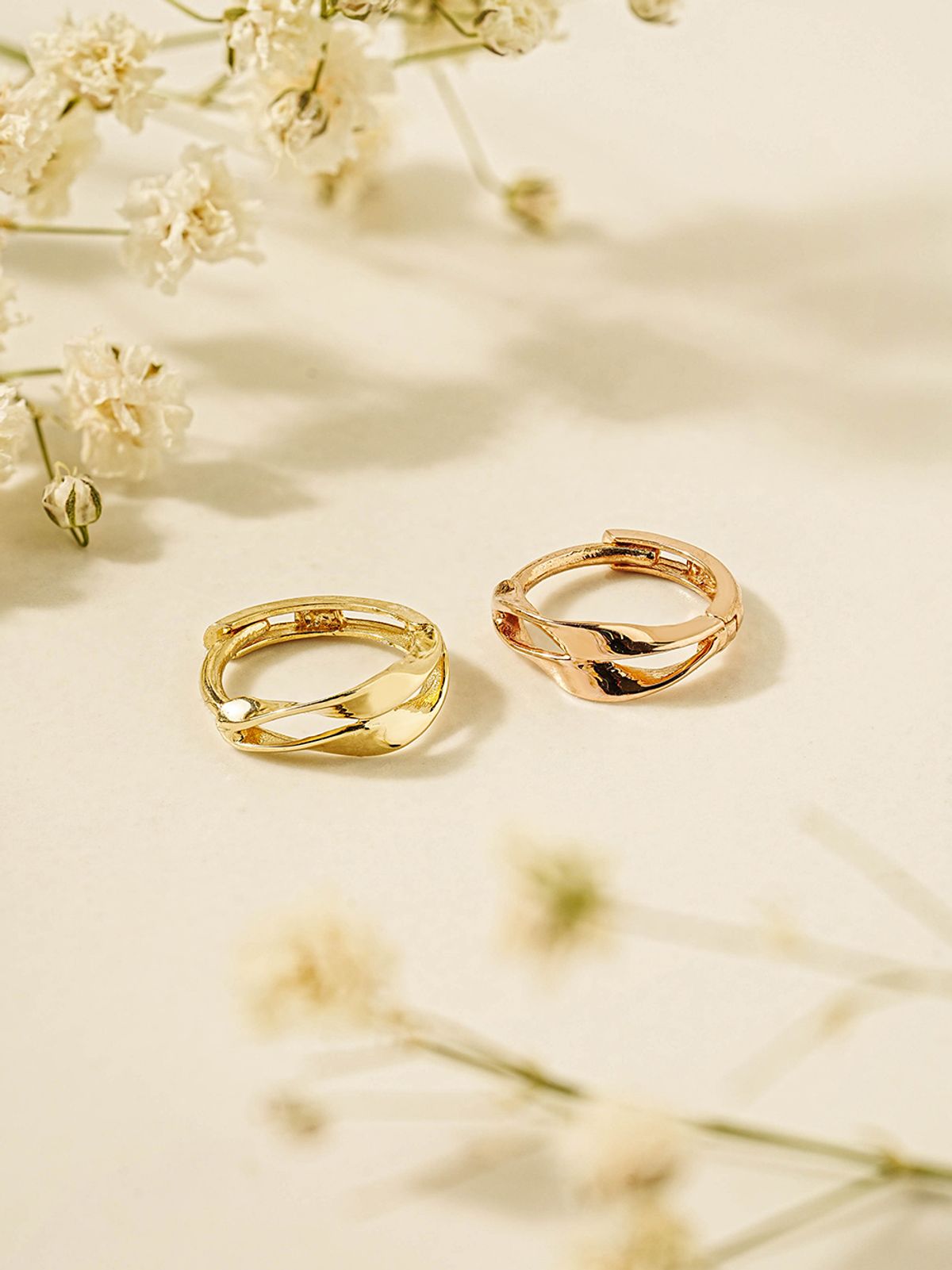미니멀피어싱(MINIMALPIERCING) 14K 18K 아르틱 원터치 링 귀걸이