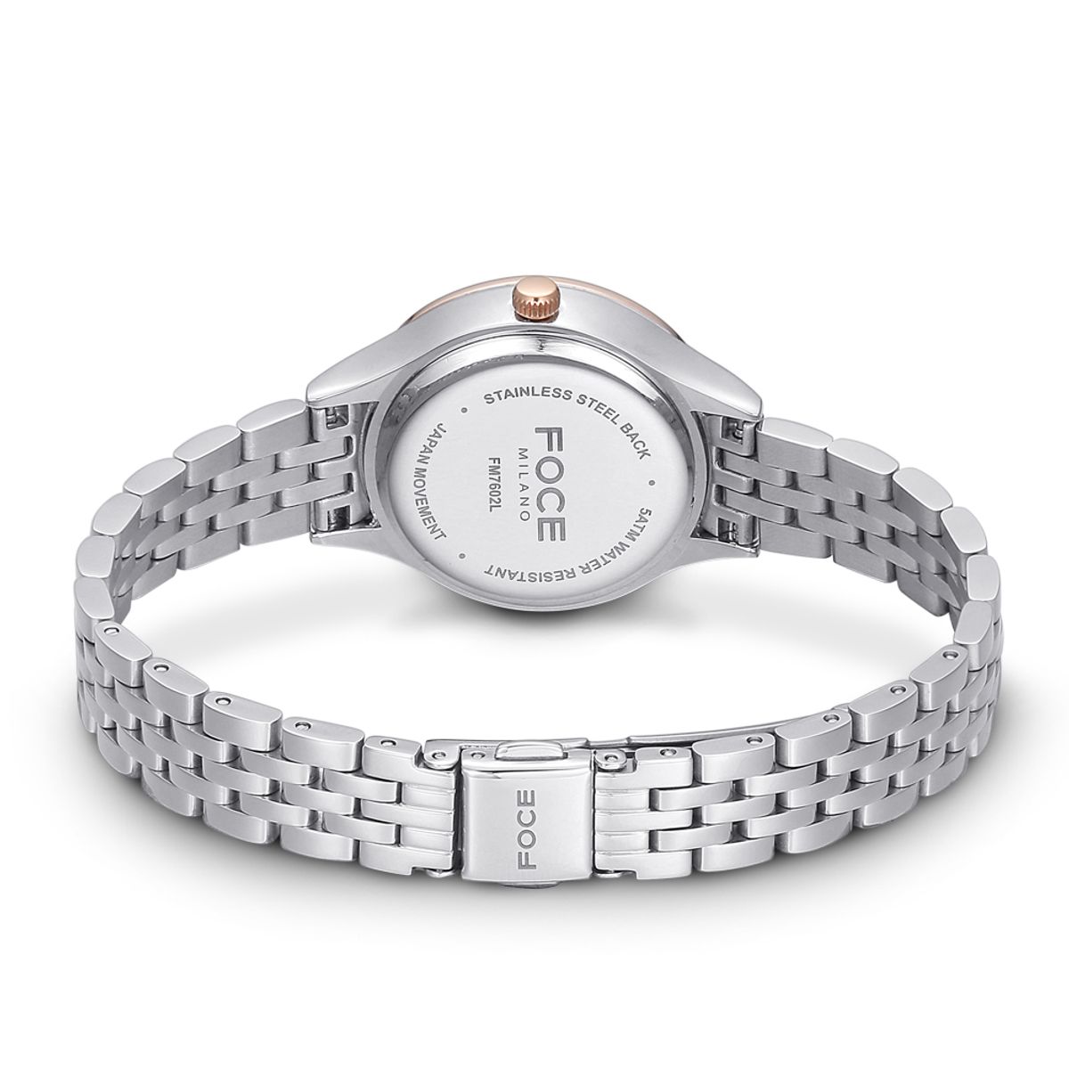 포체(FOCE) 30mm 여성 썬앤문 메탈시계 FM7602LM-WRG