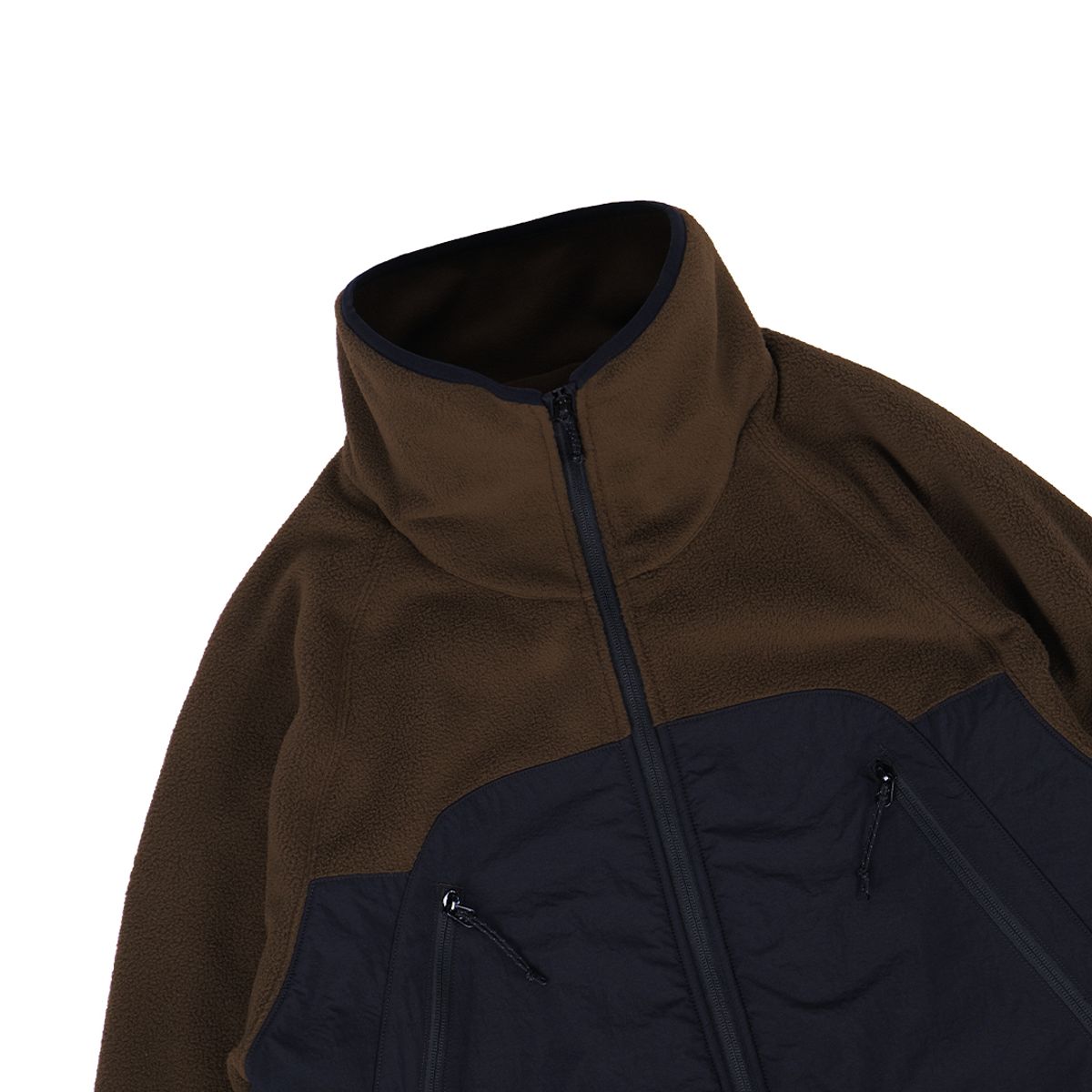 휴머러스 어카운트(HUMOROUS ACCOUNT) PCU FLEECE JUMPER / DARK BROWN
