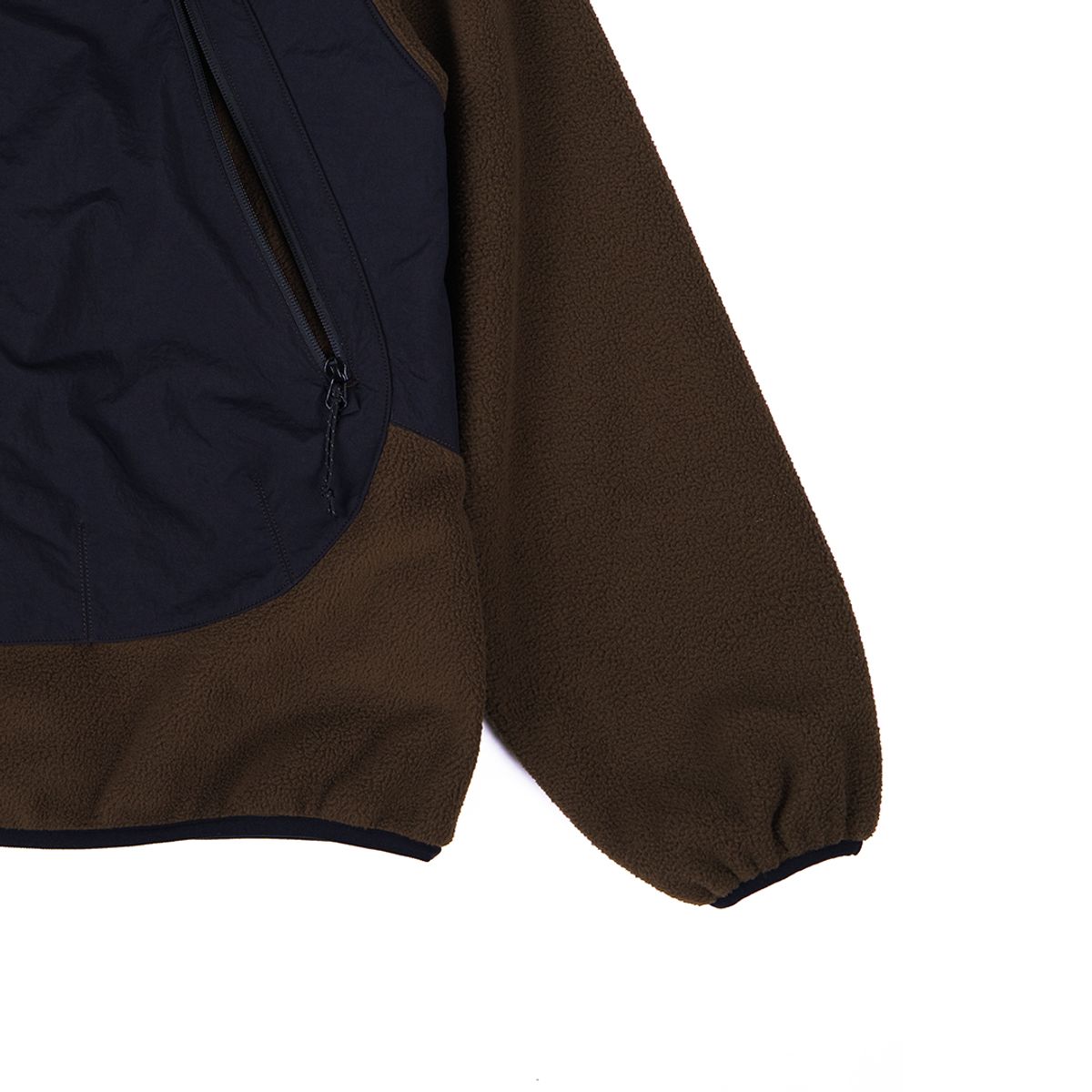 휴머러스 어카운트(HUMOROUS ACCOUNT) PCU FLEECE JUMPER / DARK BROWN