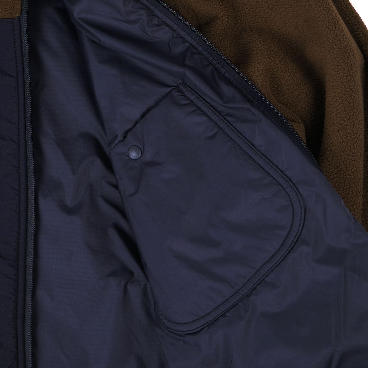 휴머러스 어카운트(HUMOROUS ACCOUNT) PCU FLEECE JUMPER / DARK BROWN