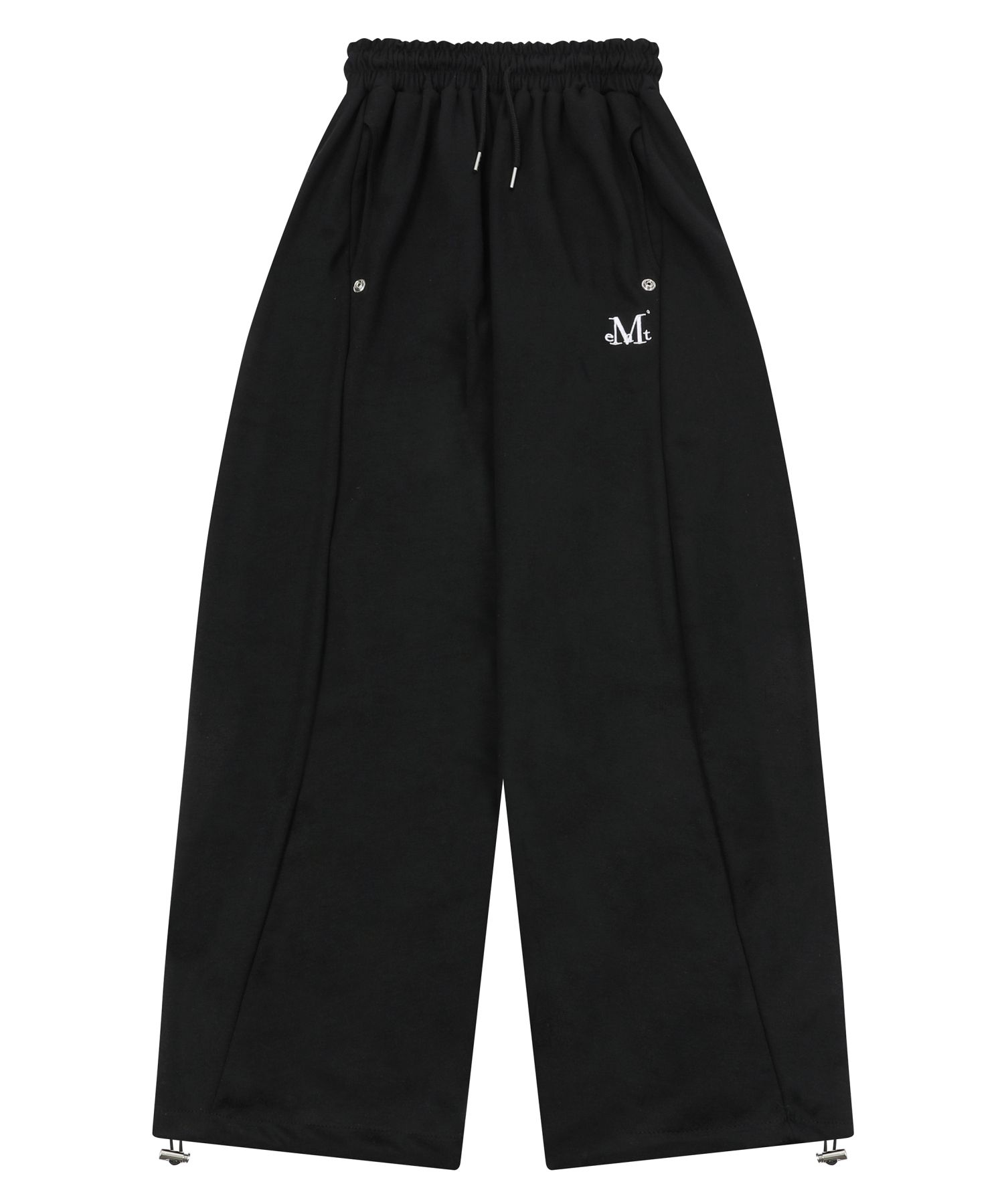 【MUCENT】 SIGNATURE SIDE TRACK LINE SWEAT PANTS /追跡付 Ratio Cropped Sweatpants | Unisex Fit in Lunar Grey – STRIKE