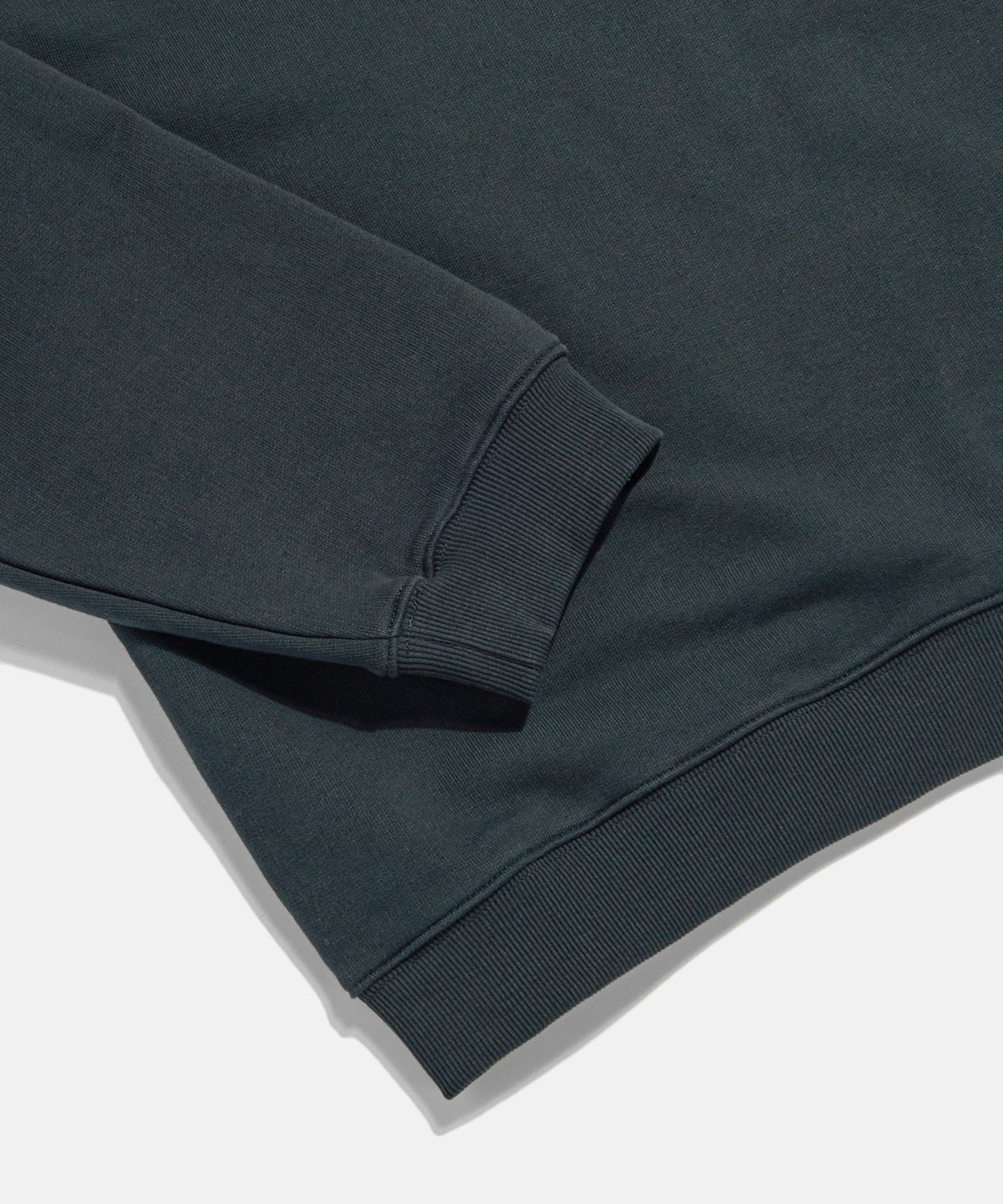피도디도(FIDO DIDO) Boucle Logo Half Zip Sweatshirt Navy
