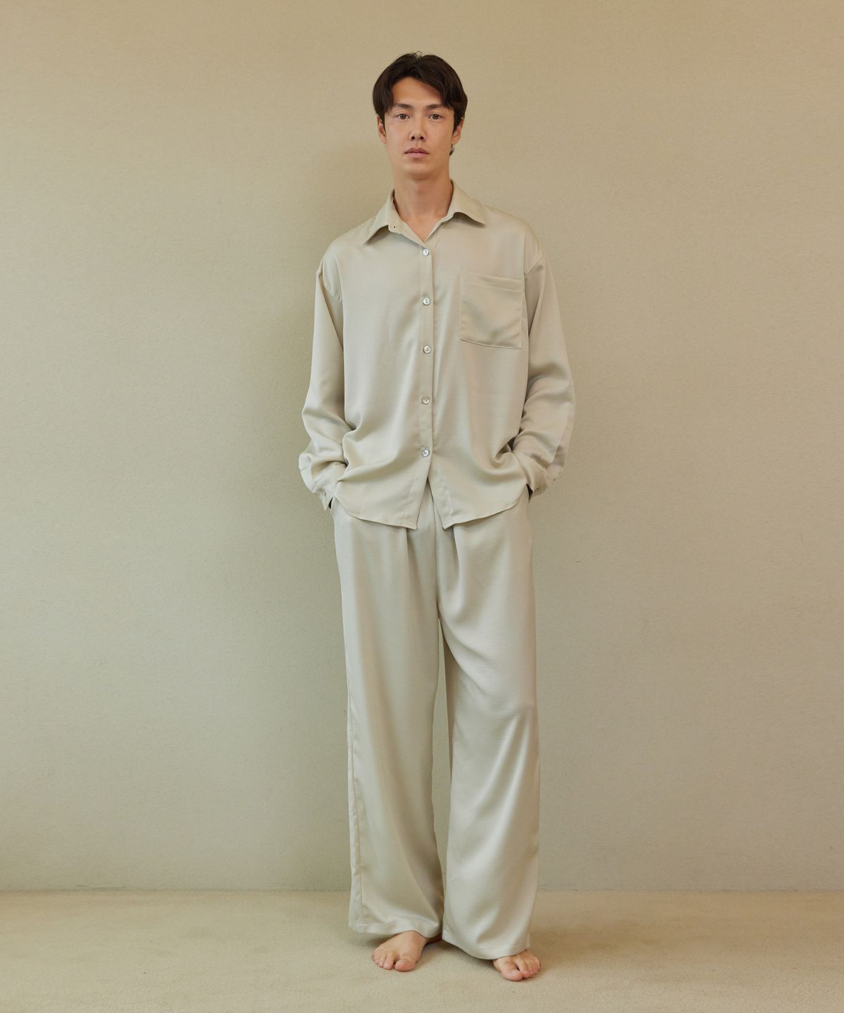아템포(ATEMPO) FIRST PAJAMA SET_ivory (men)
