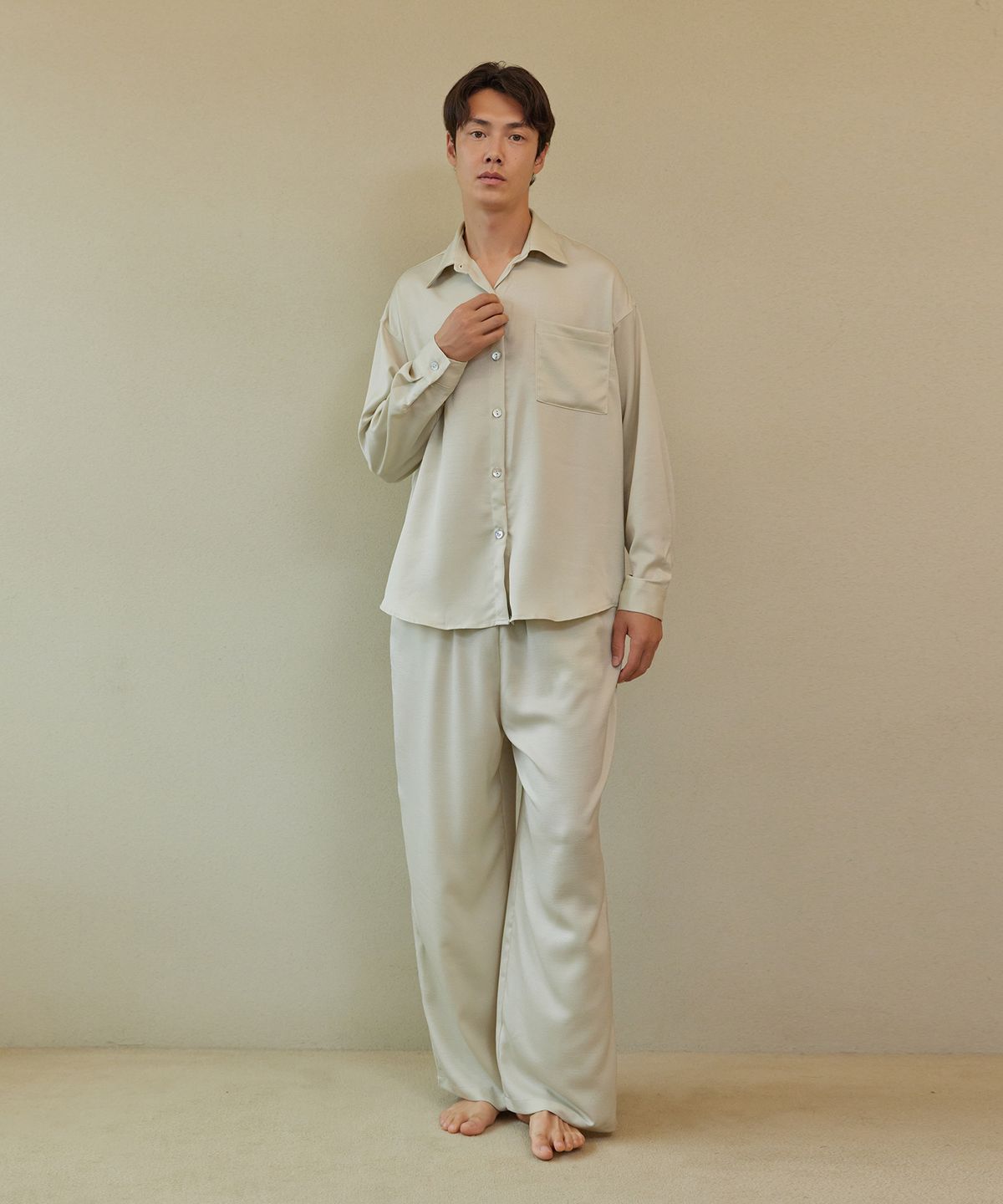 아템포(ATEMPO) FIRST PAJAMA SET_ivory (men)