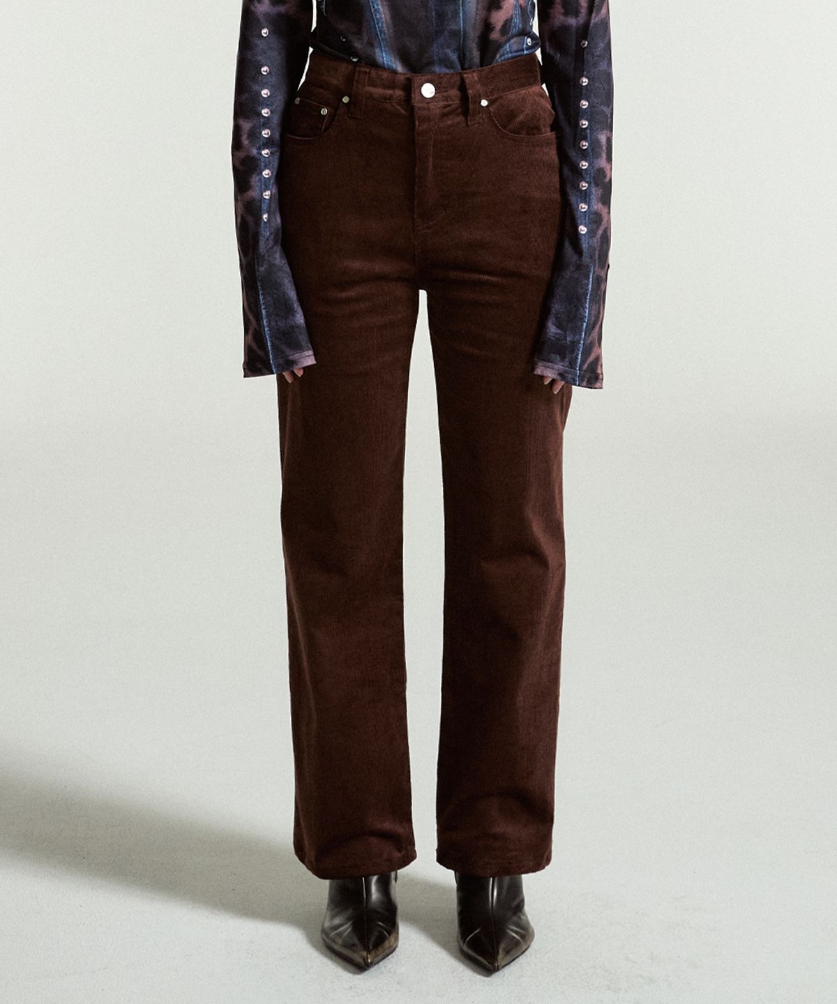 페이헤이(FEIHEI) FEI CORDUROY CARPENTER PANTS BROWN