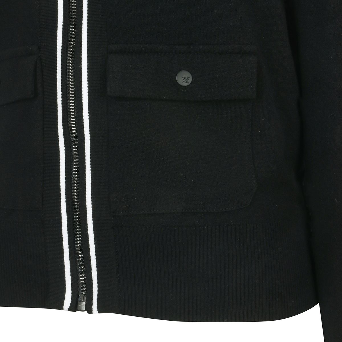 어뉴골프(ANEW GOLF) W WIND BLOCK ZIP-UP CARDIGAN_BK