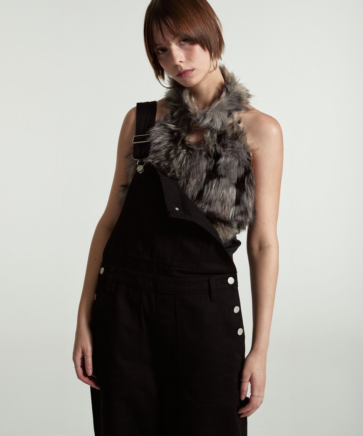 페이헤이(FEIHEI) HEI OVERALLS BLACK