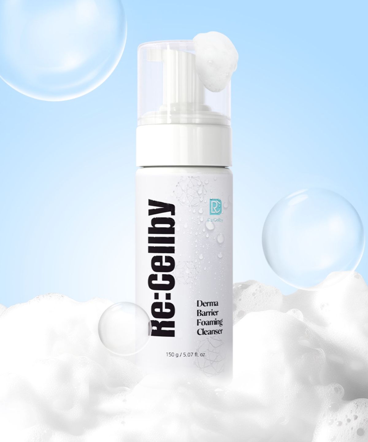 리셀바이(RECELLBY) 더마 포밍 거품 버블형 클렌저 150ml