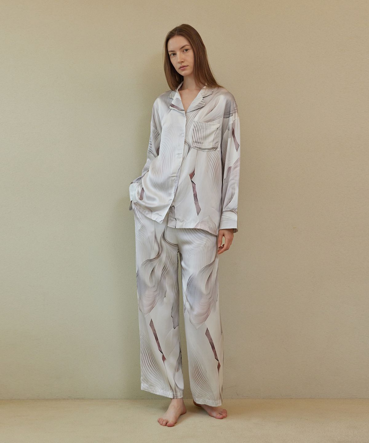 아템포(ATEMPO) CLASSIC PAJAMA COUPLE SET_gentle wave