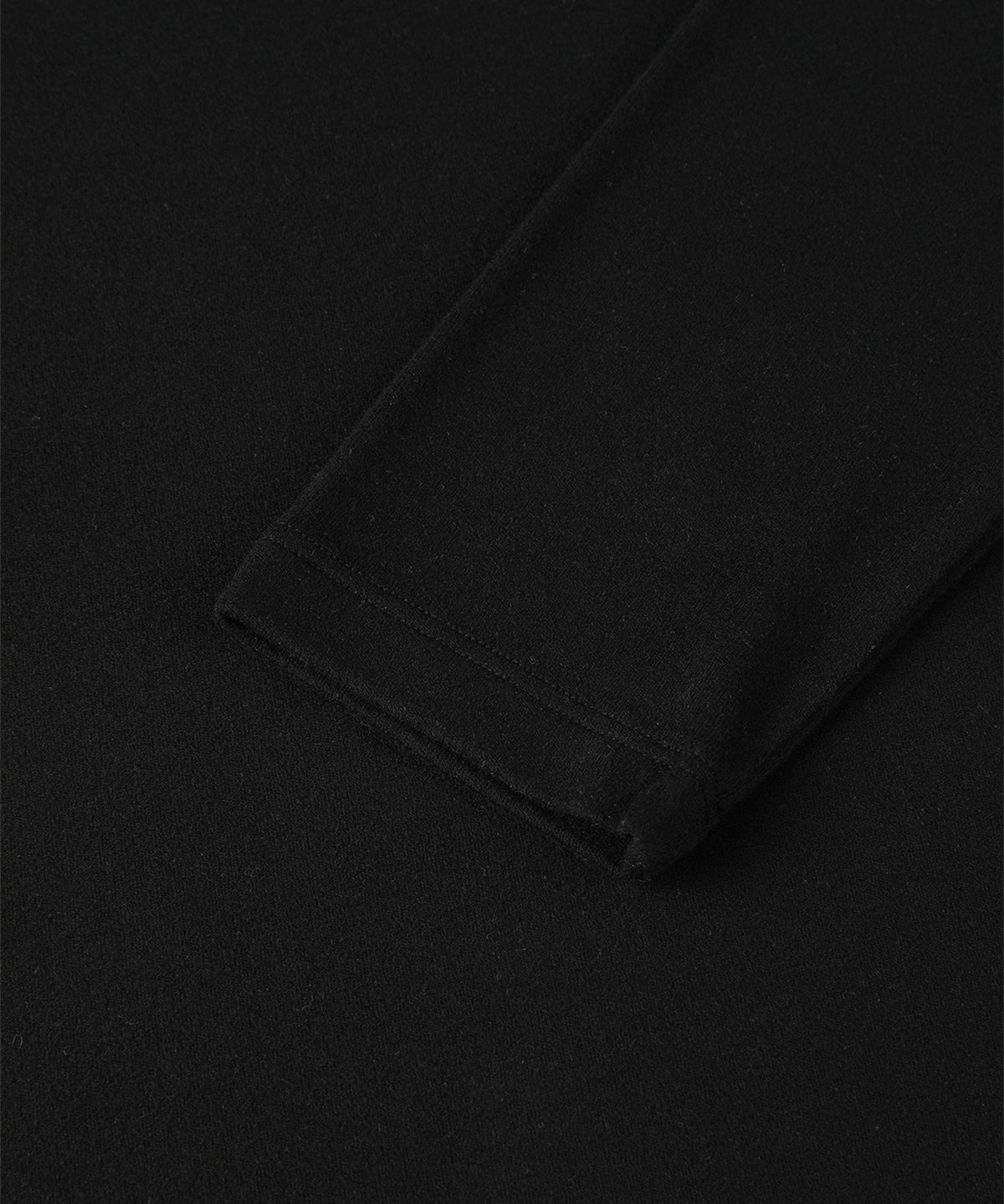 빠니깔레(PANICALE) 블랙 소프트 저지 폴로 티셔츠