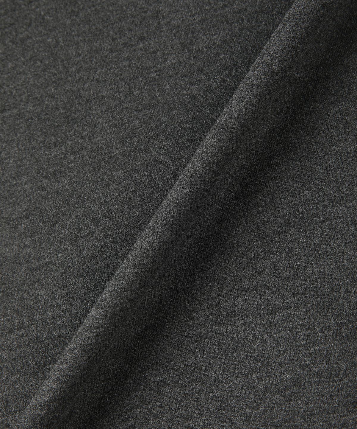 빠니깔레(PANICALE) 차콜 소프트 배색 라운드 티셔츠
