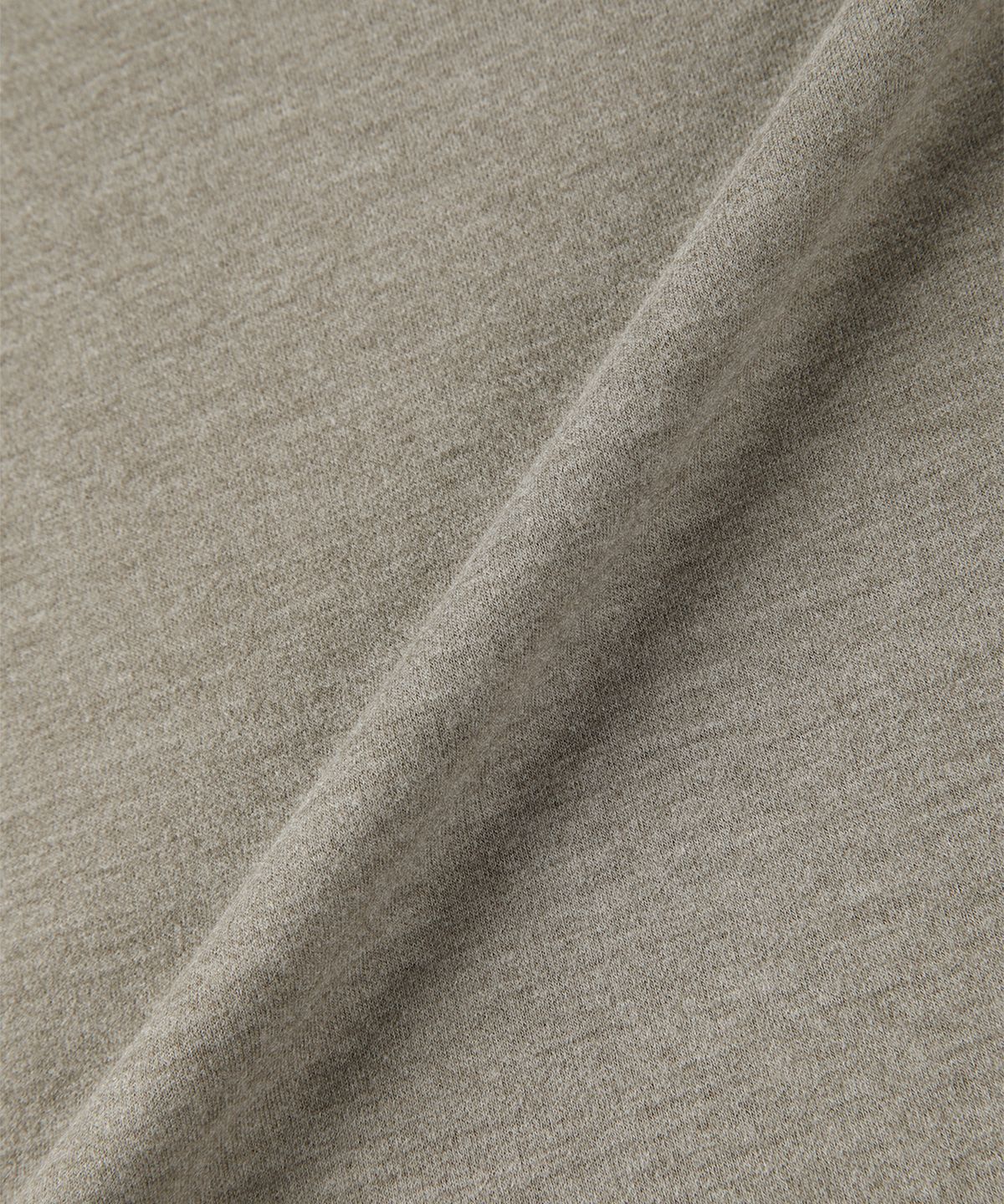 빠니깔레(PANICALE) 카키 소프트 저지 긴소매 티셔츠