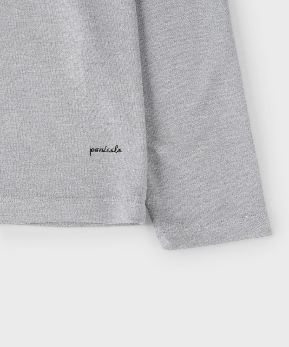빠니깔레(PANICALE) 그레이 소프트 저지 긴소매 티셔츠