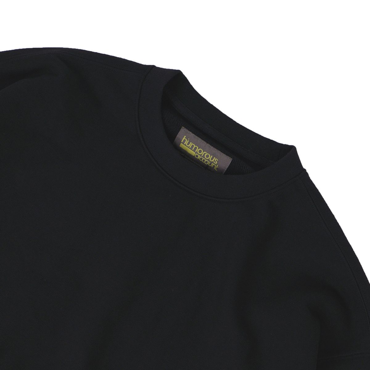 휴머러스 어카운트(HUMOROUS ACCOUNT) WAVE PK SW SHIRT / BLACK