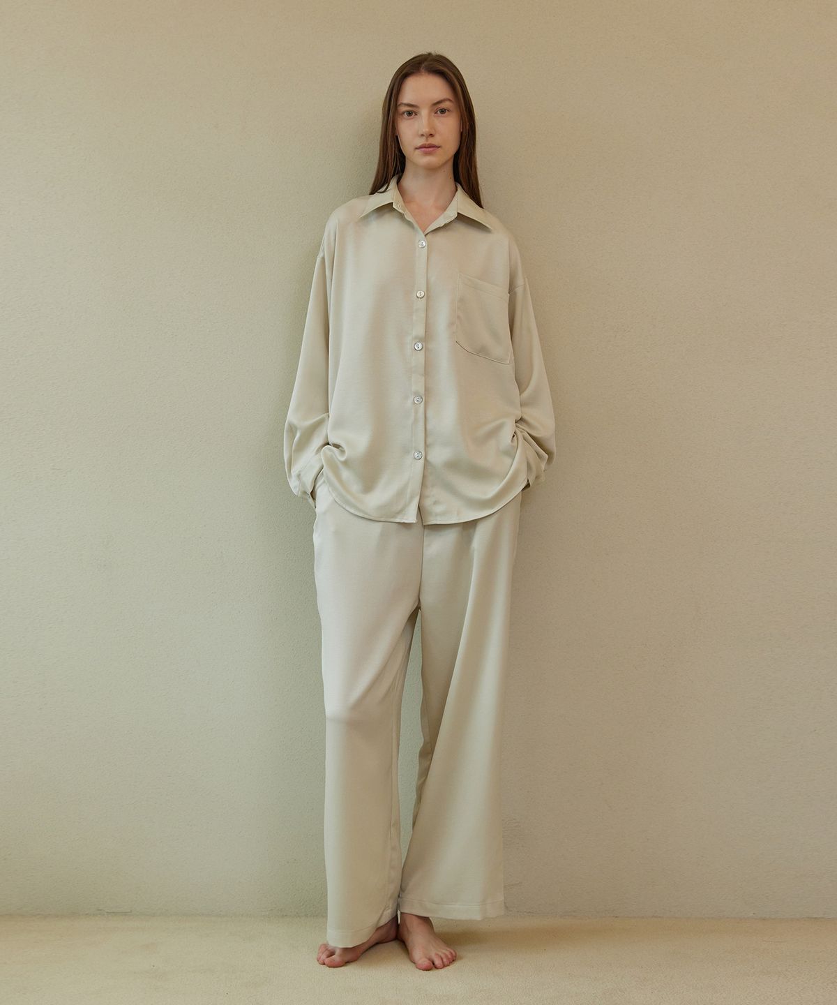 아템포(ATEMPO) FIRST PAJAMA COUPLE SET_ivory
