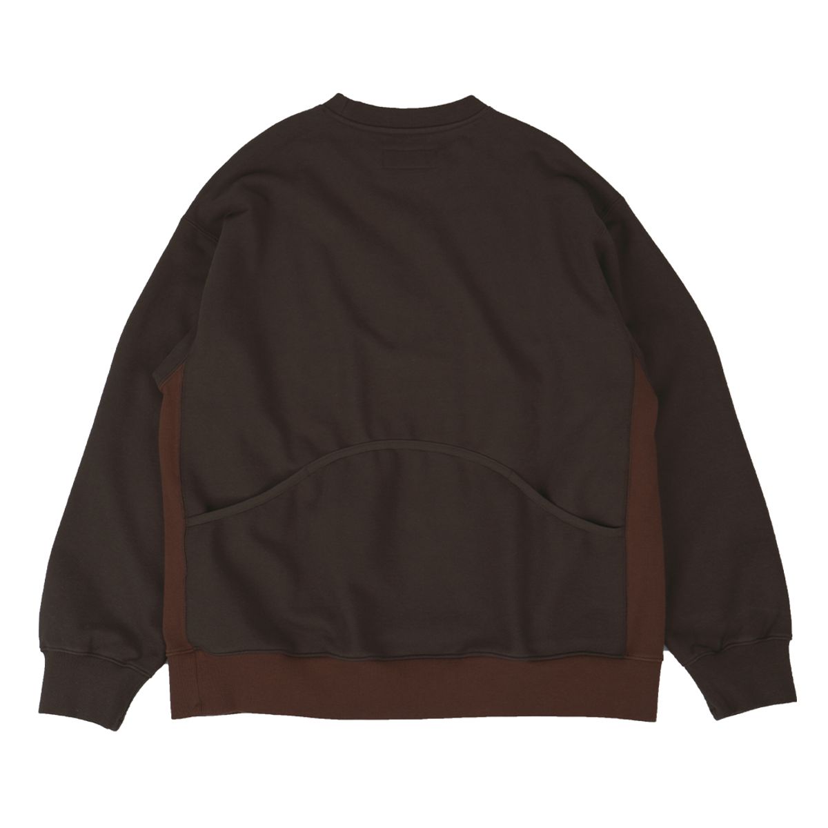 휴머러스 어카운트(HUMOROUS ACCOUNT) WAVE PK SW SHIRT / DARK BROWN