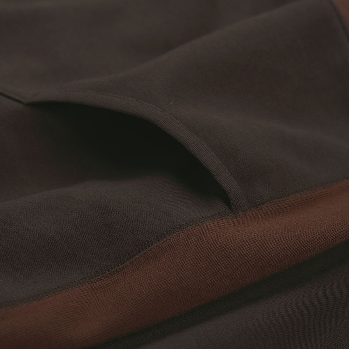 휴머러스 어카운트(HUMOROUS ACCOUNT) WAVE PK SW SHIRT / DARK BROWN