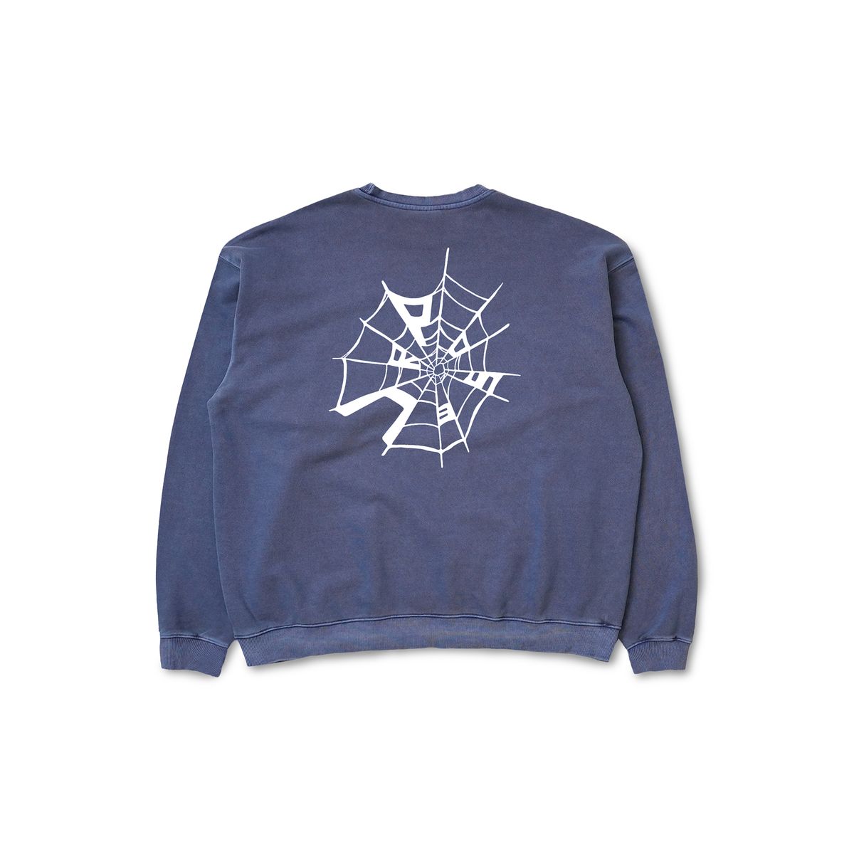 포져(POSR) OVERDYED WEB SWEATSHIRT / NAVY