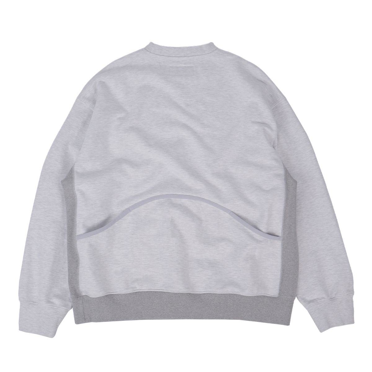 휴머러스 어카운트(HUMOROUS ACCOUNT) WAVE PK SW SHIRT / LIGHT MELANGE GRAY