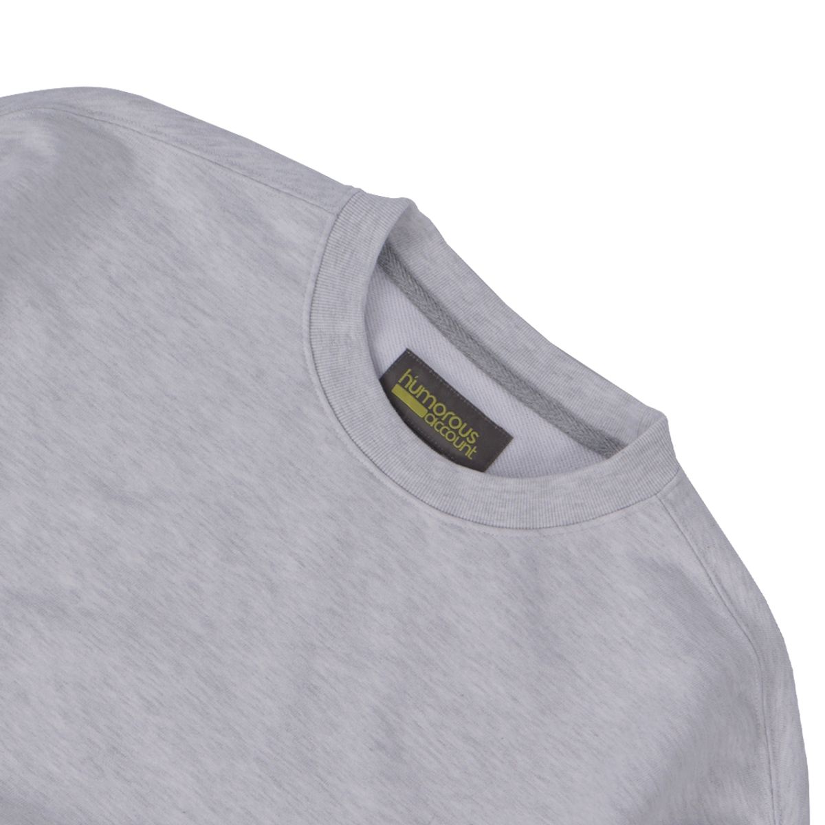 휴머러스 어카운트(HUMOROUS ACCOUNT) WAVE PK SW SHIRT / LIGHT MELANGE GRAY