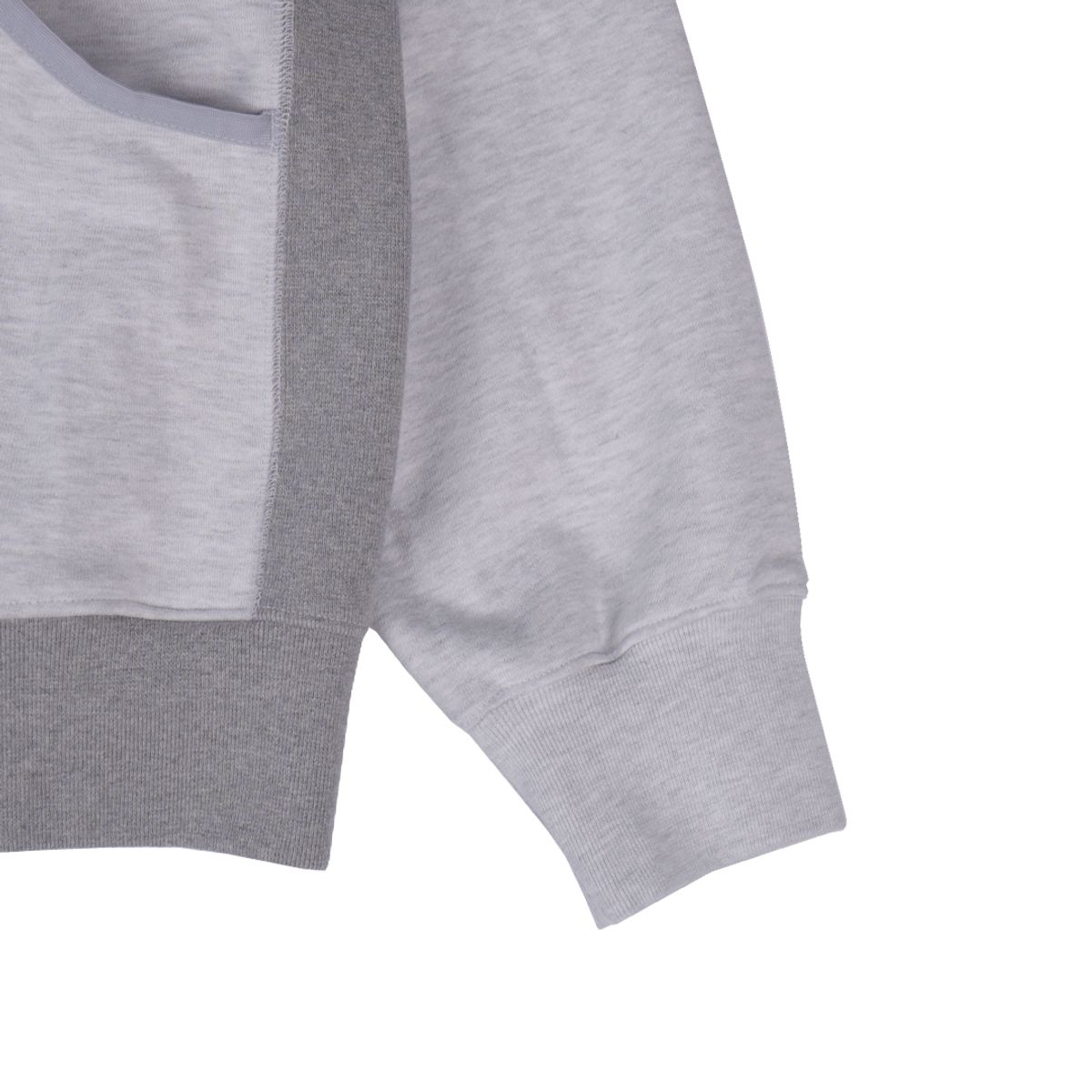 휴머러스 어카운트(HUMOROUS ACCOUNT) WAVE PK SW SHIRT / LIGHT MELANGE GRAY