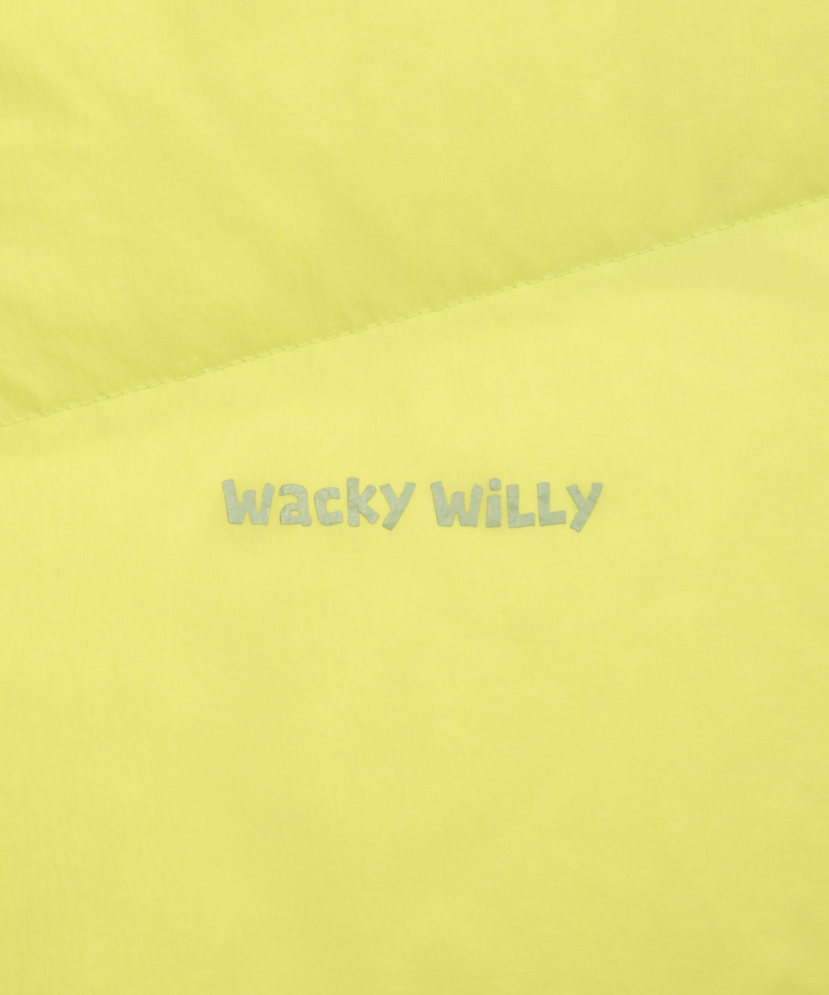 와키윌리(WACKY WILLY) 나일론 다운점퍼 라임