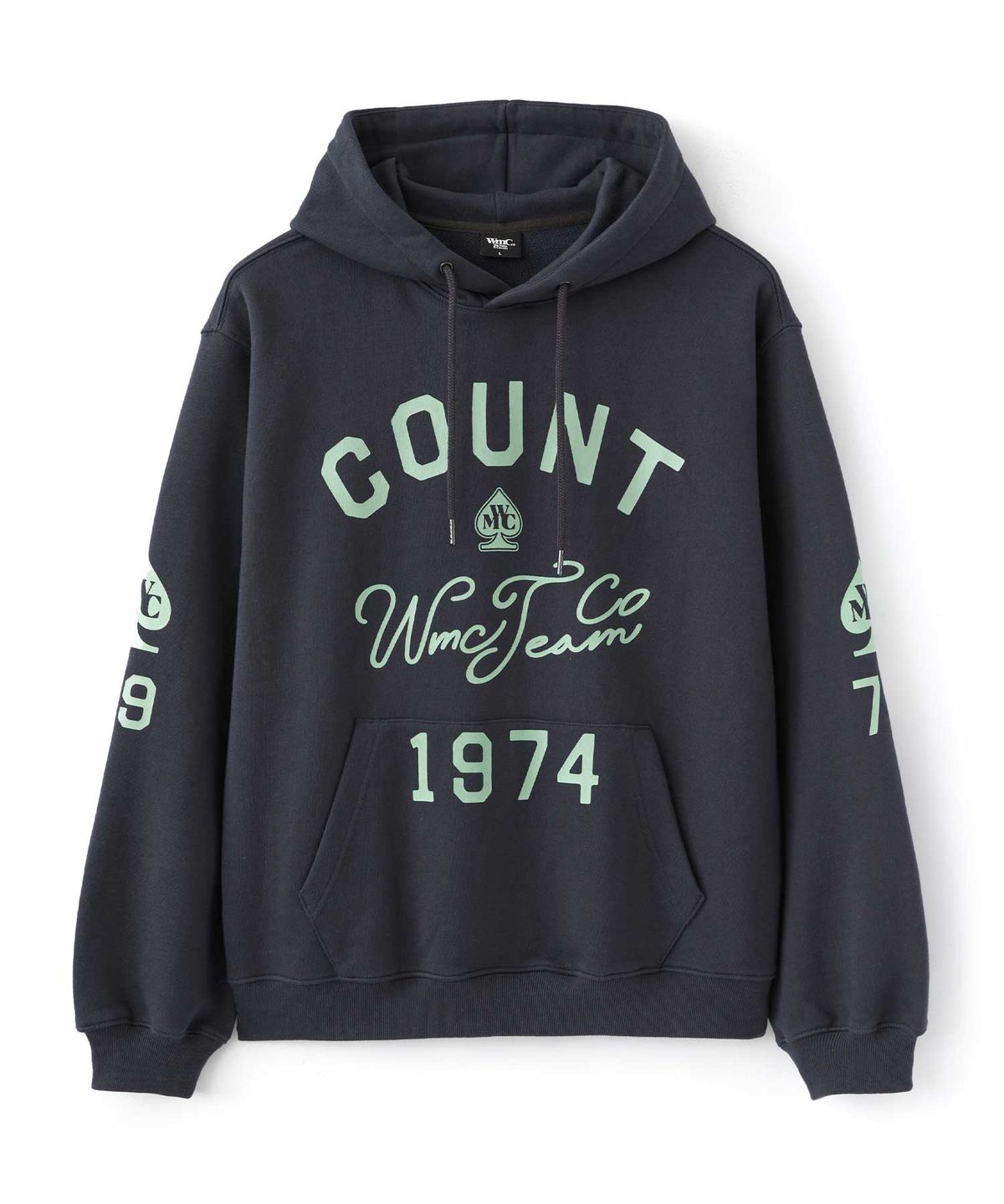 더블유엠씨(WMC) 1974 후드_CHARCOAL GREY