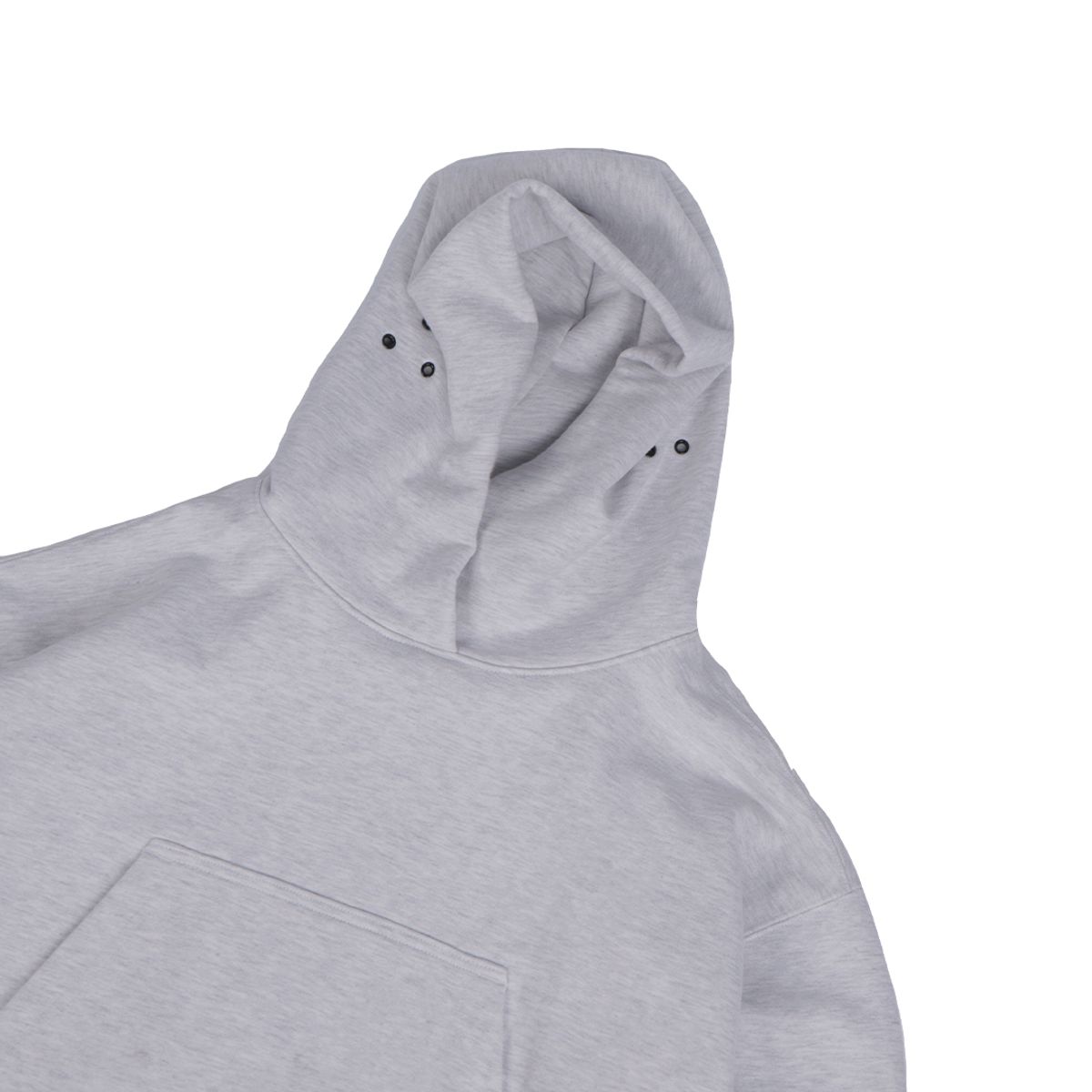 휴머러스 어카운트(HUMOROUS ACCOUNT) BIG PK SW HOODIE / LIGHT MELANGE GRAY