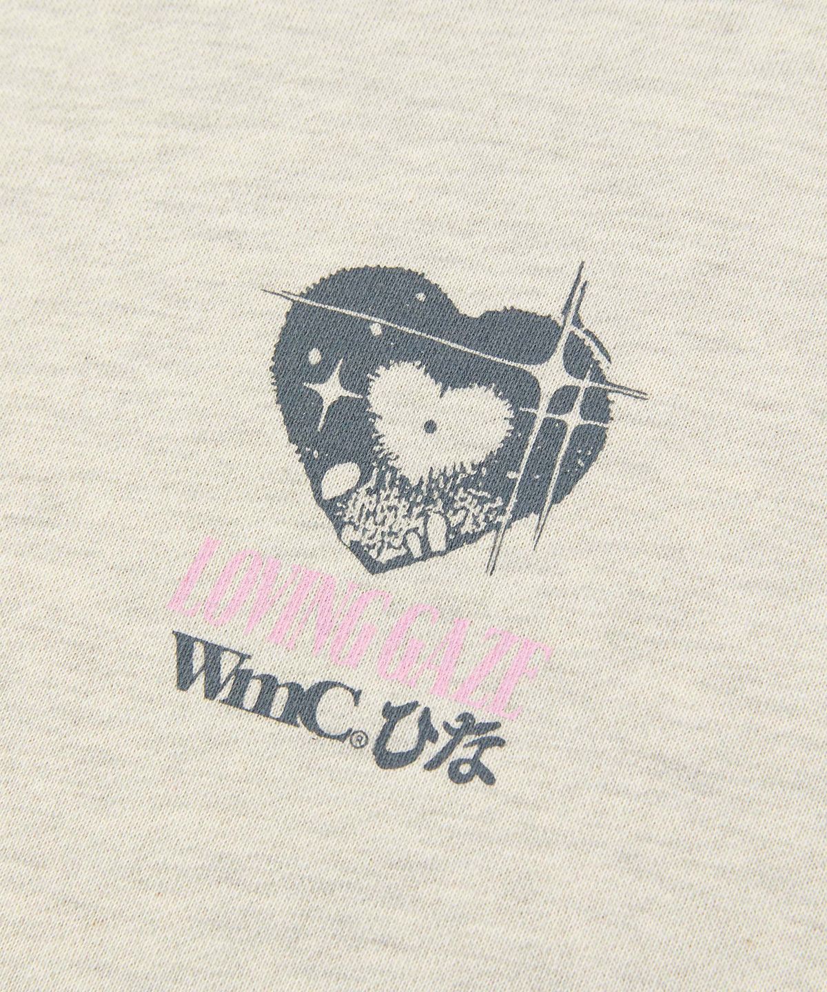 더블유엠씨(WMC) [WMC x HINA] 러빙게이즈 맨투맨_LIGHT GREY