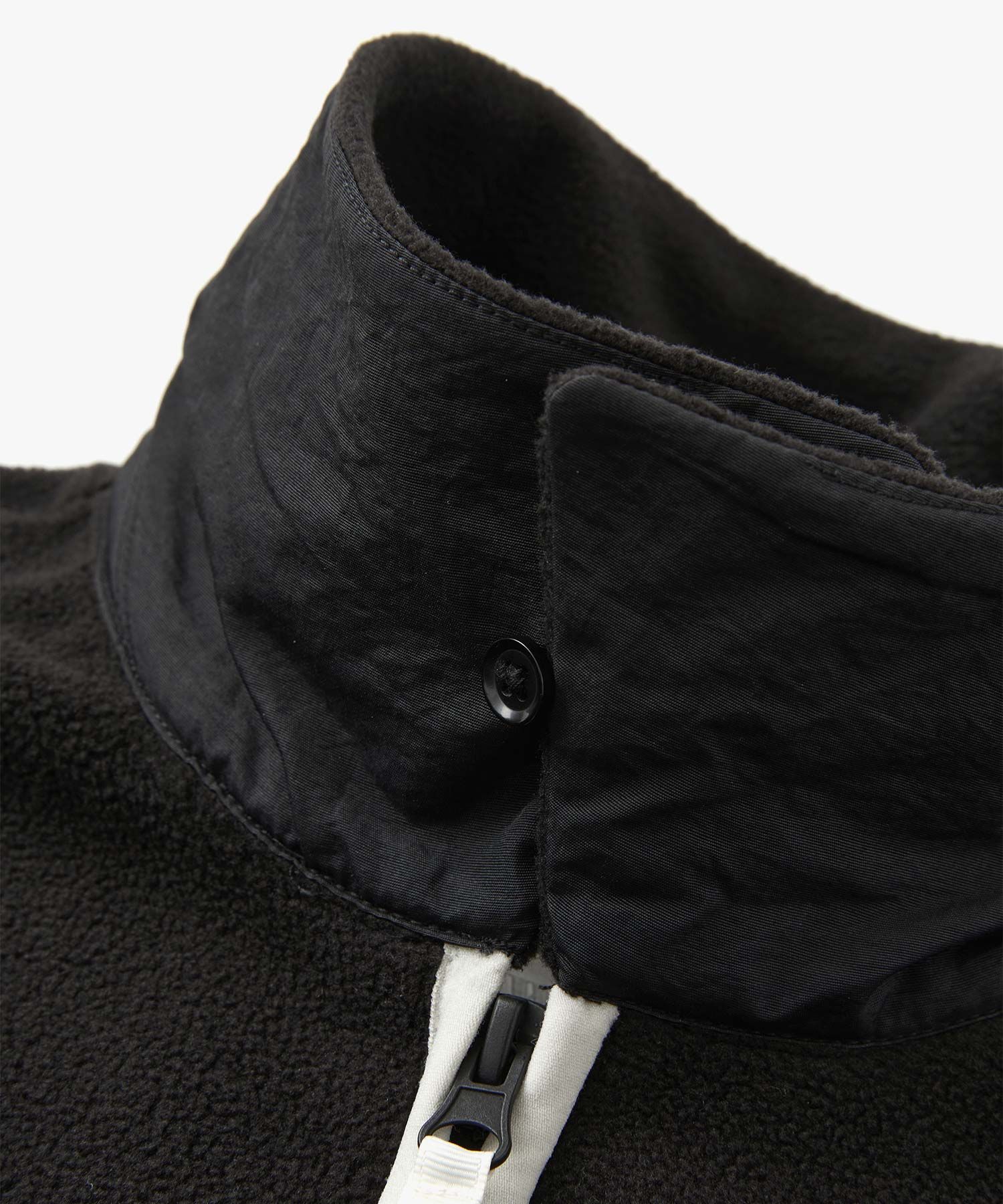 MUSINSA公式 | WMC [WMC x HINA] Soft Fleece Jacket_BLACK