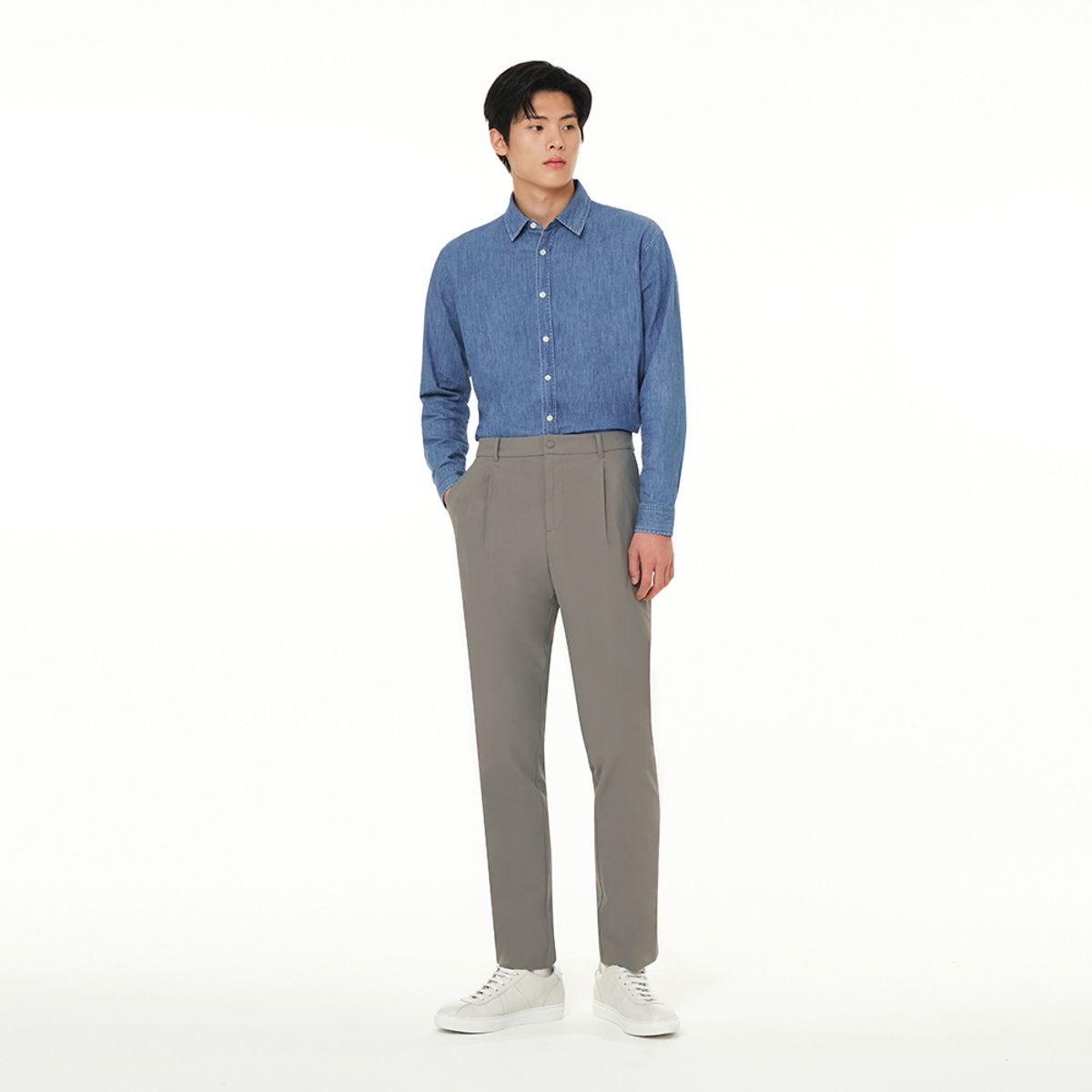 안다르(ANDAR) 어반액티브 맨즈 핀턱 슬랙스