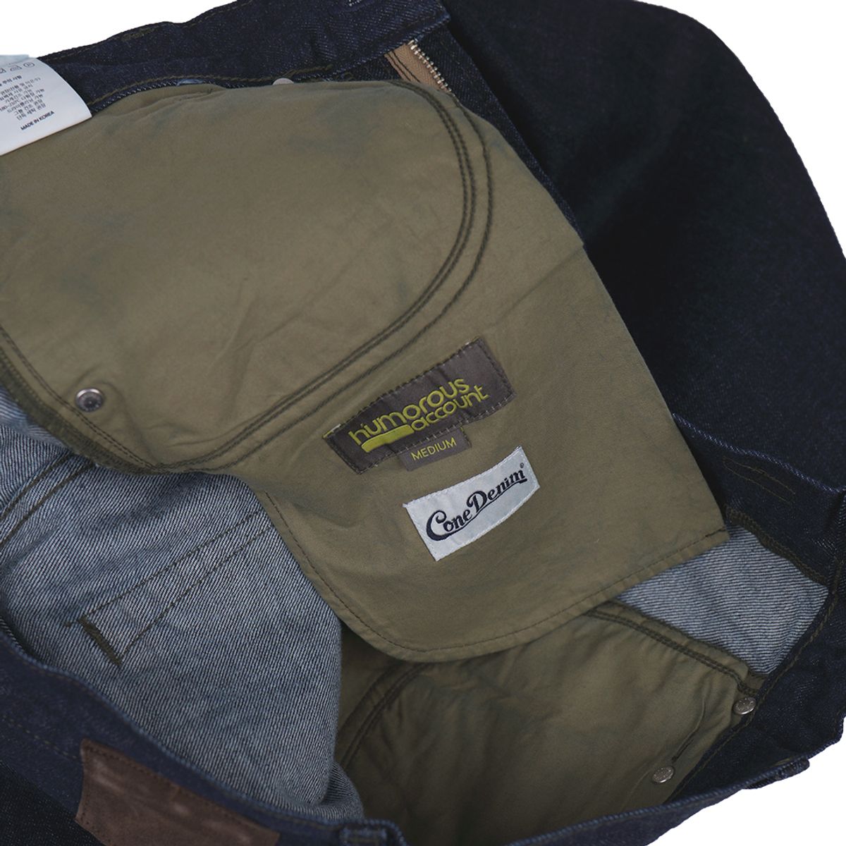 휴머러스 어카운트(HUMOROUS ACCOUNT) 5P DENIM PANTS / INDIGO(ONE WASHED)