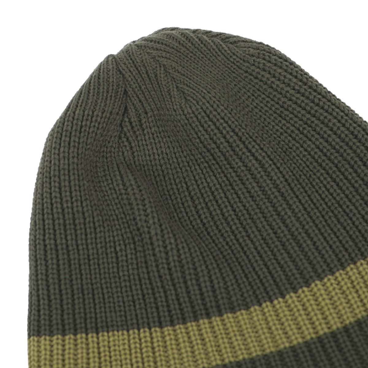 휴머러스 어카운트(HUMOROUS ACCOUNT) LINE BEANIE / OLIVE GRAY