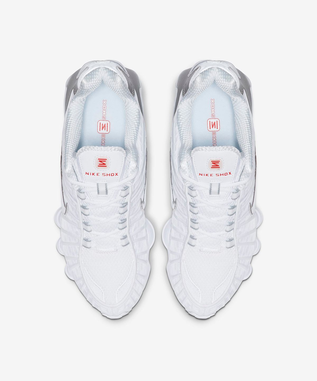 나이키(NIKE) 샥스 TL W - 화이트:메탈릭 실버:맥스 오렌지:화이트 / AR3566-100