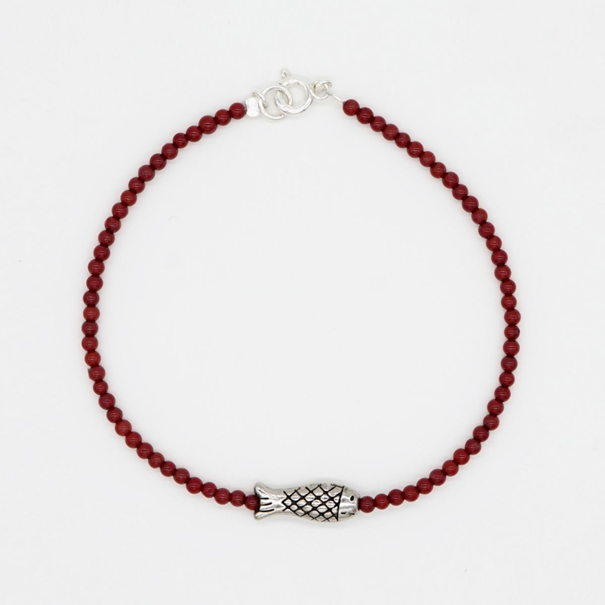 하카블랙스(HAKKABLACKS) Red Fish Bracelet