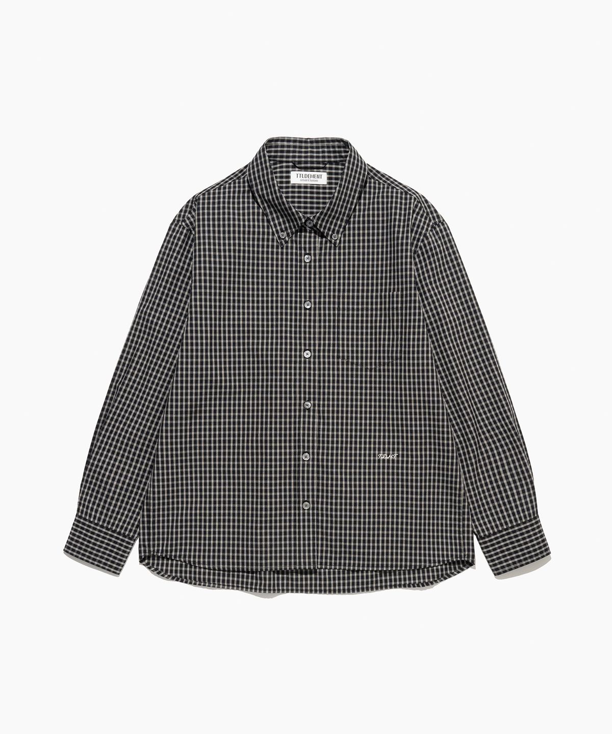 튜드먼트(TTUDEMENT) [2COLORS] GRID CHECK SHIRT