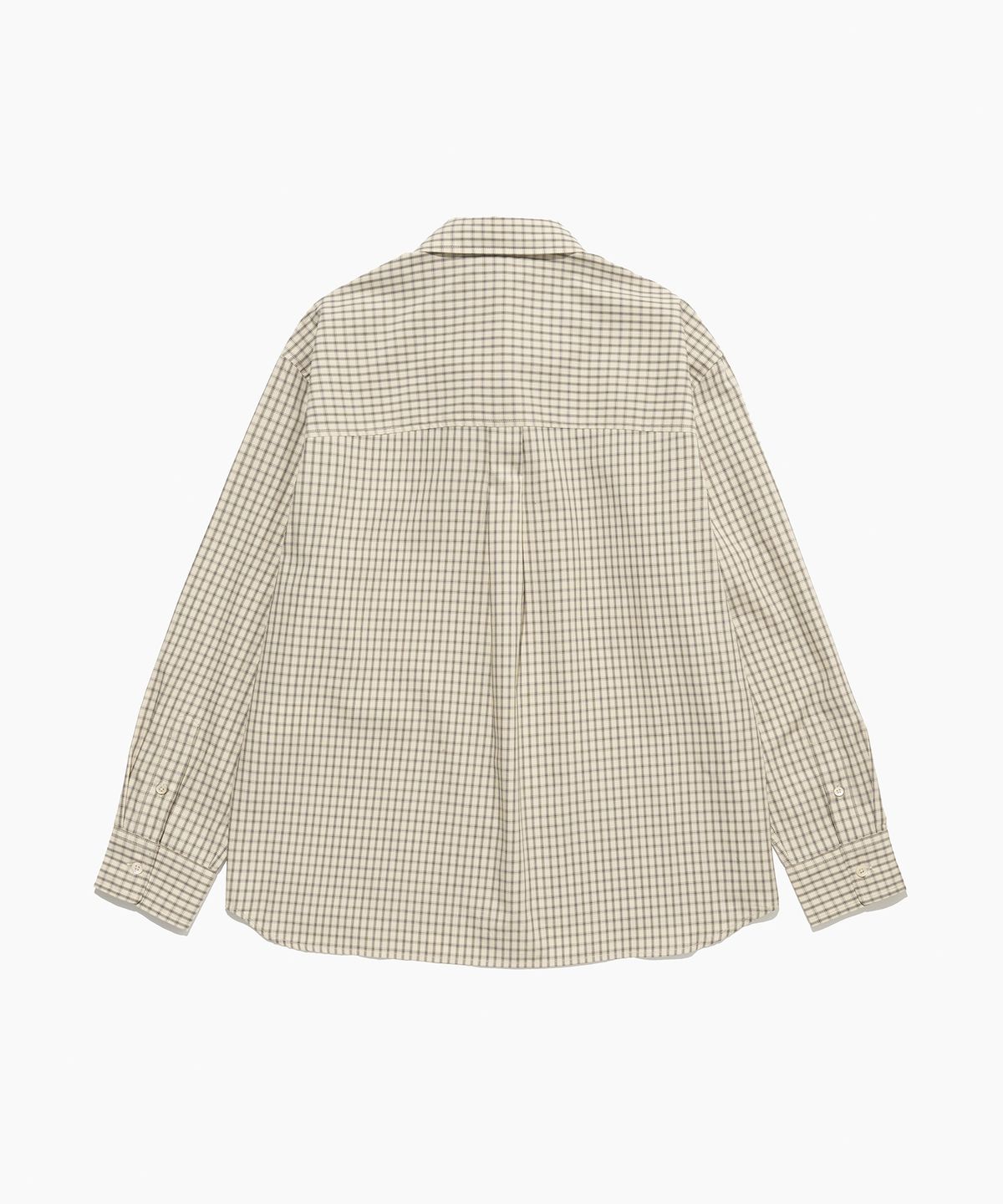 튜드먼트(TTUDEMENT) [2COLORS] GRID CHECK SHIRT