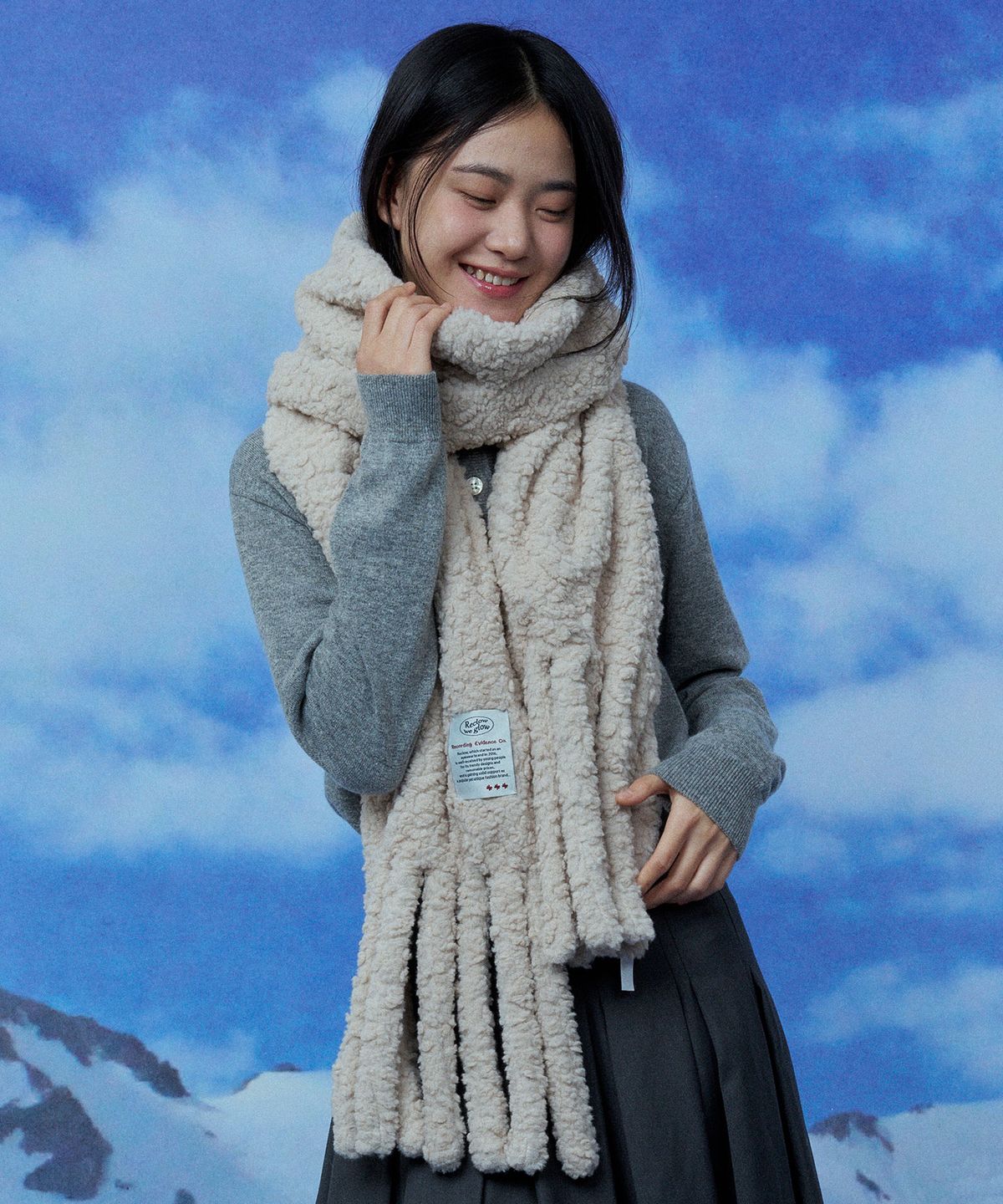 리끌로우(RECLOW) RC CLOUDY 머플러 MOCA