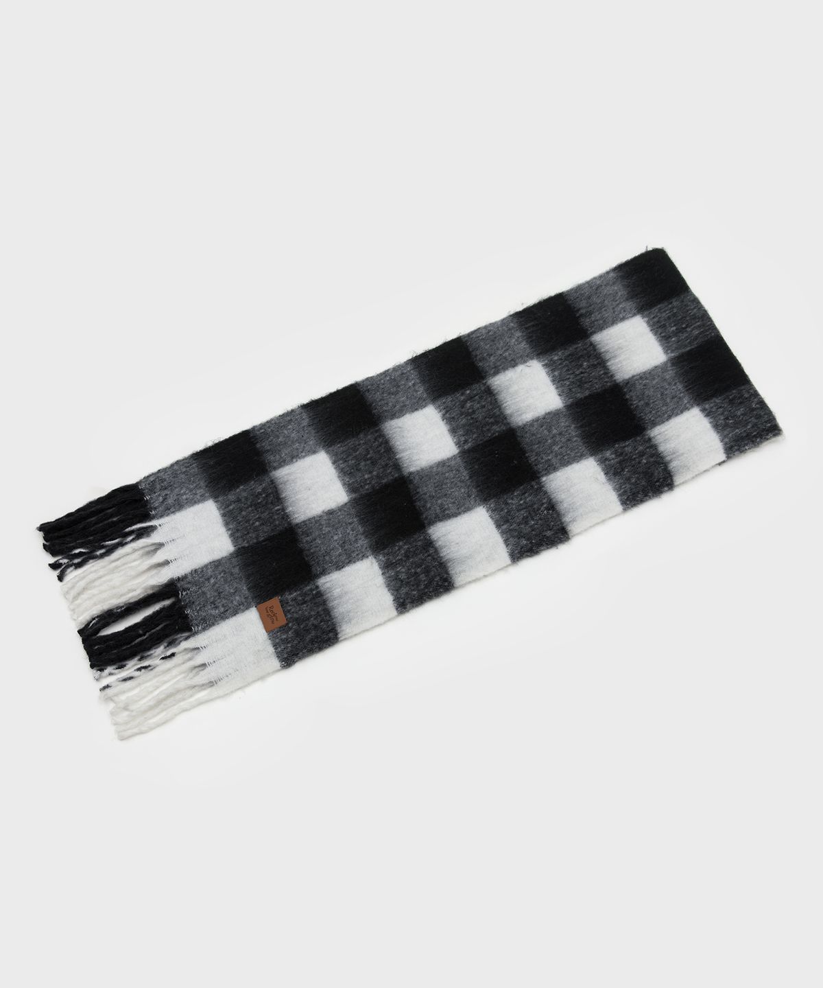 리끌로우(RECLOW) RC SNOW CHECK 머플러 BLACK